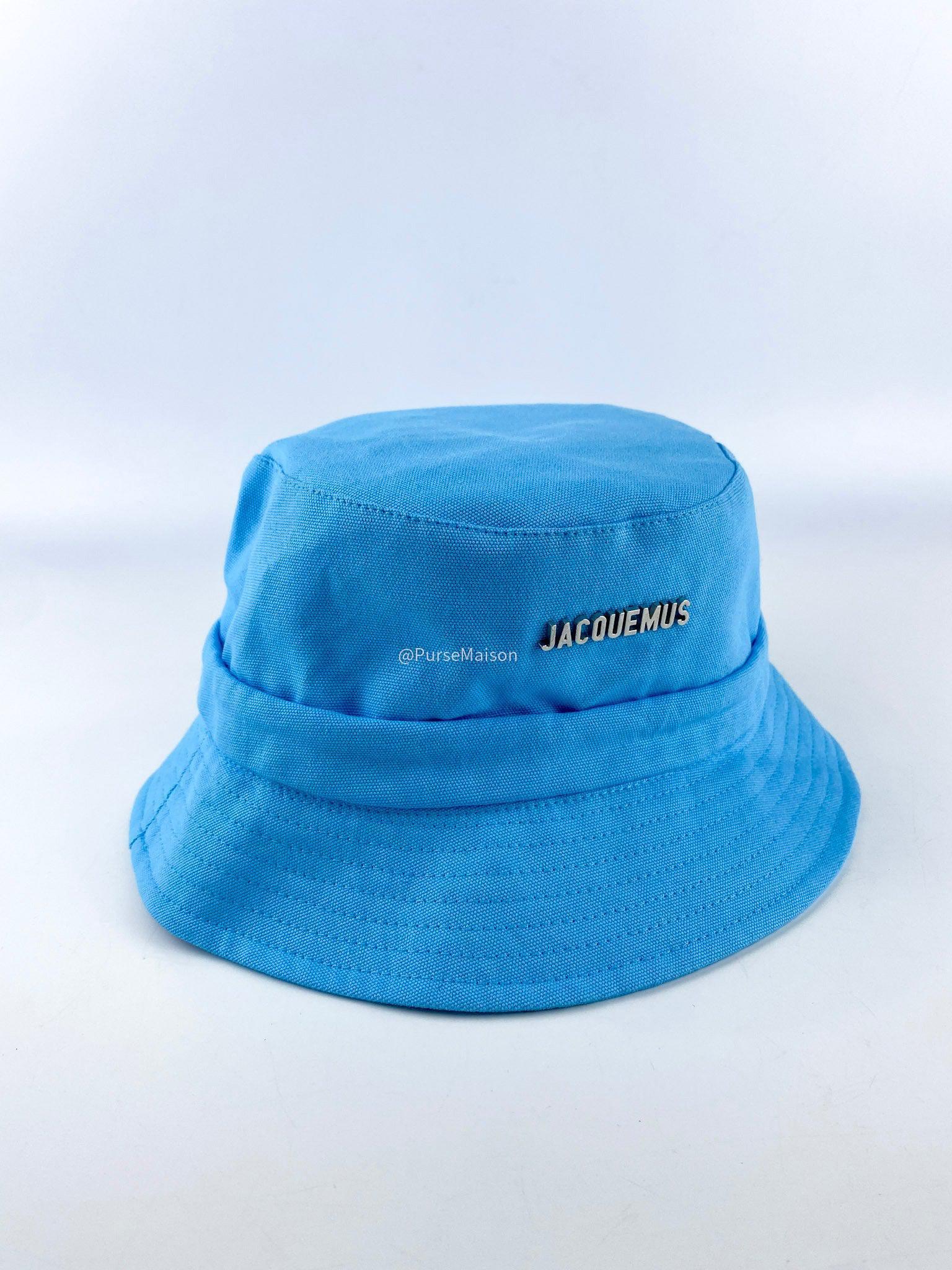 Jacquemus Le Bob Gadjo Bucket Hat (Turquoise)