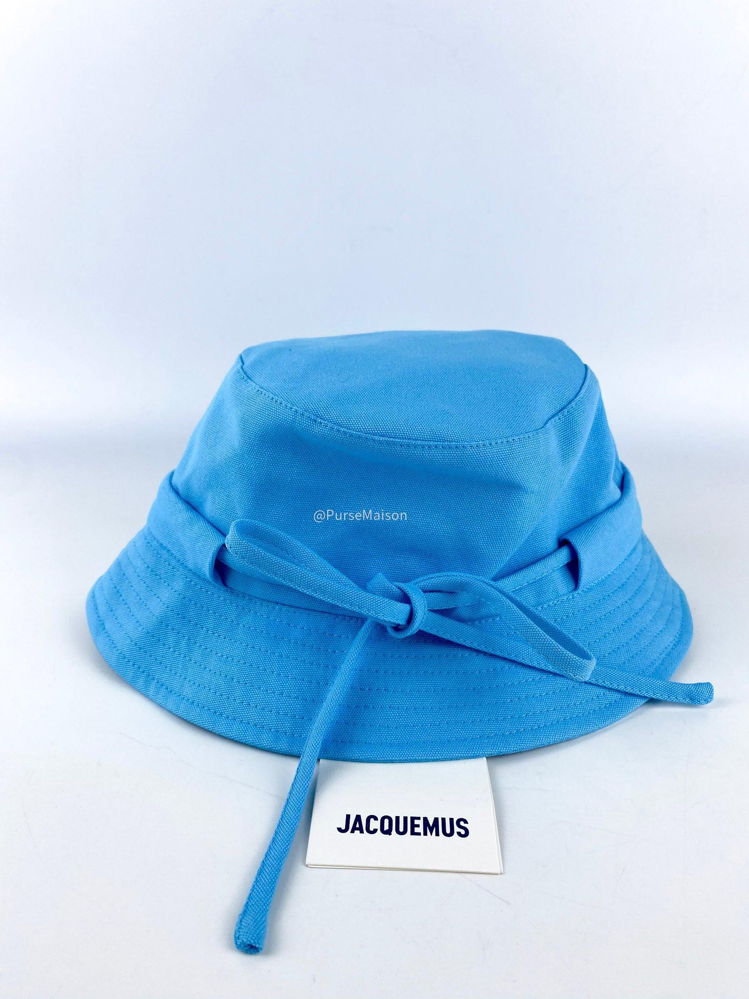 Jacquemus Le Bob Gadjo Bucket Hat (Turquoise)