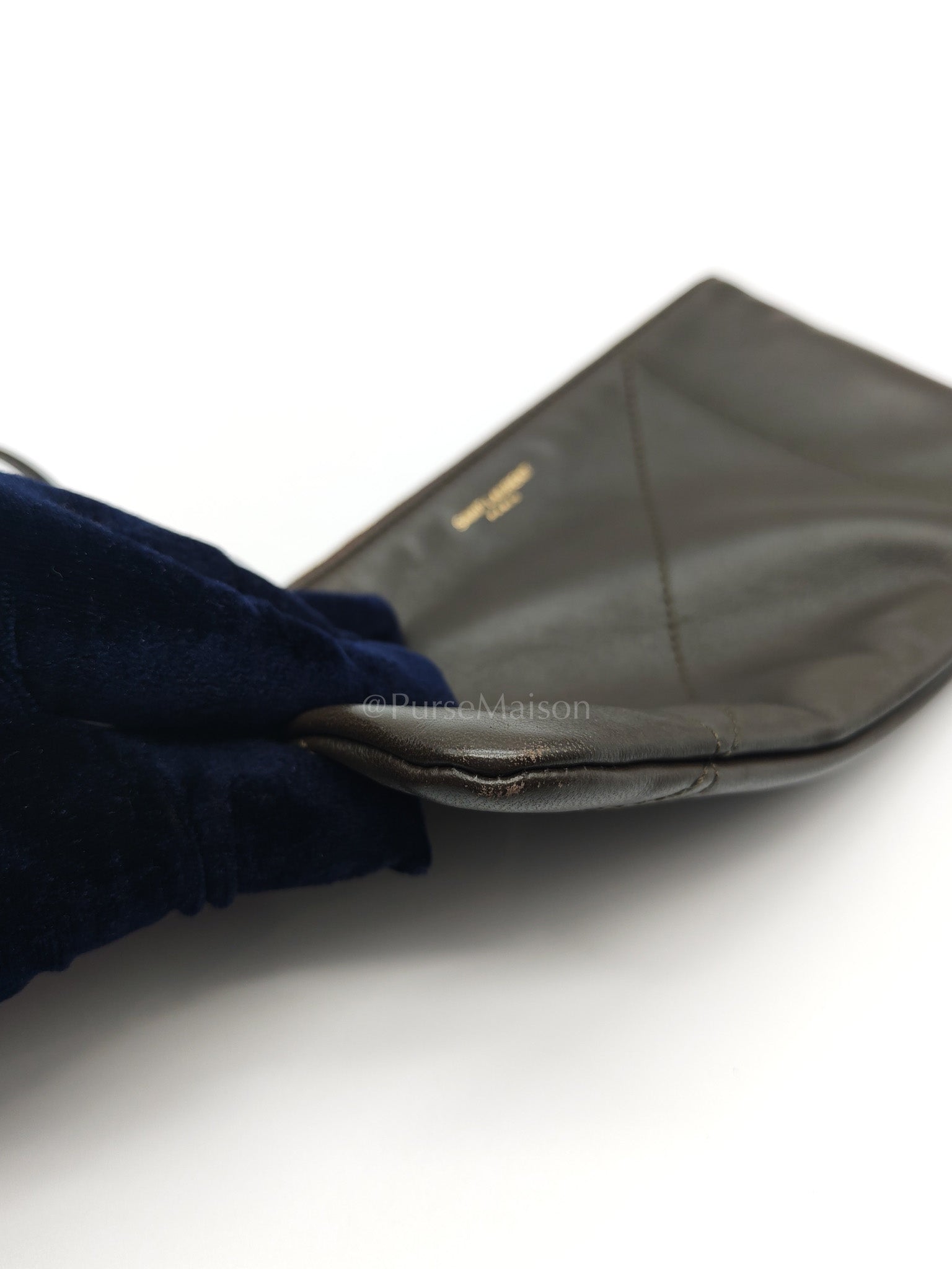 Jamie Pochon in Light Musk Lambskin Leather Gold Hardware | Purse Maison Luxury Bags Shop