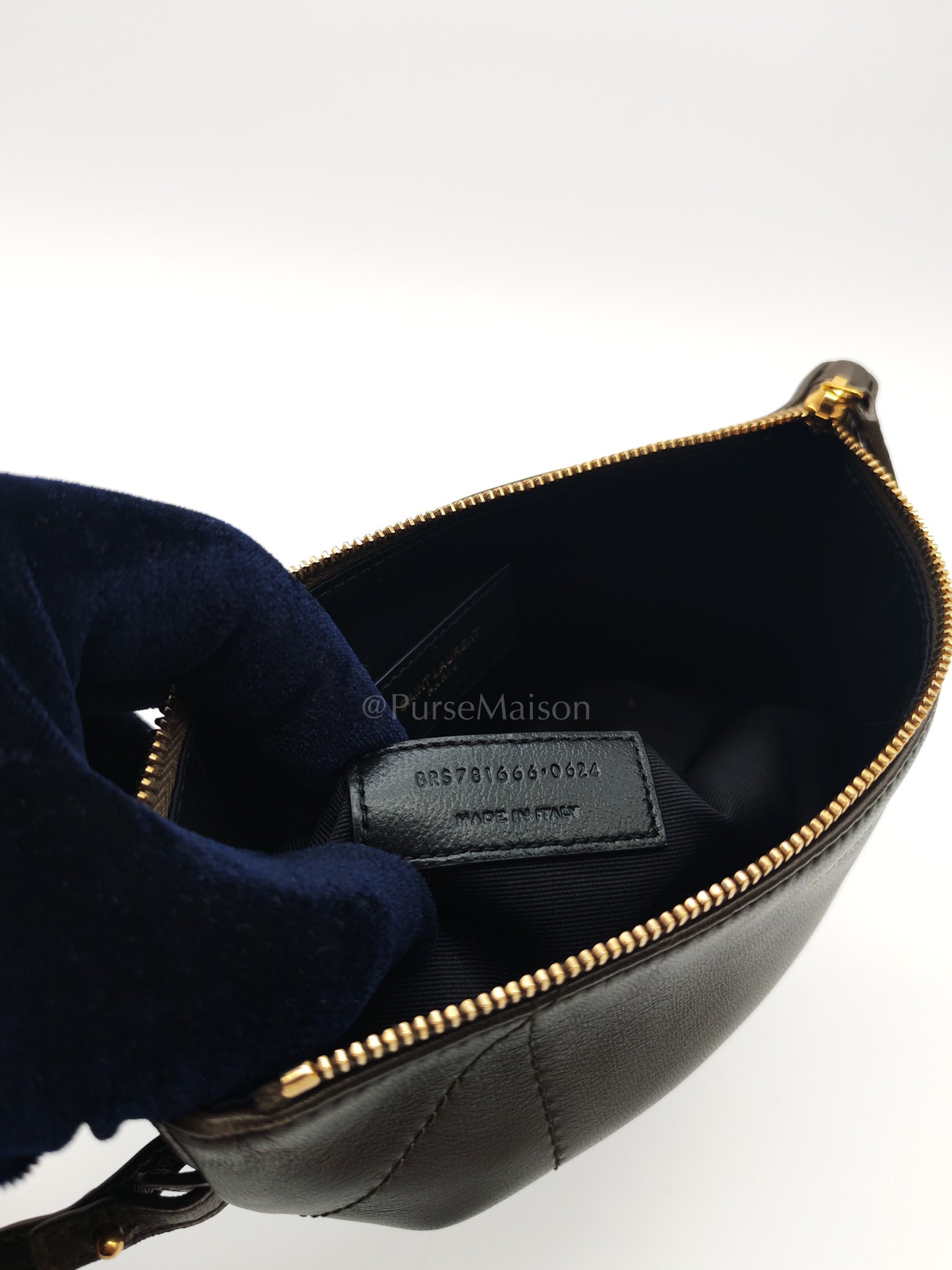 Jamie Pochon in Light Musk Lambskin Leather Gold Hardware | Purse Maison Luxury Bags Shop