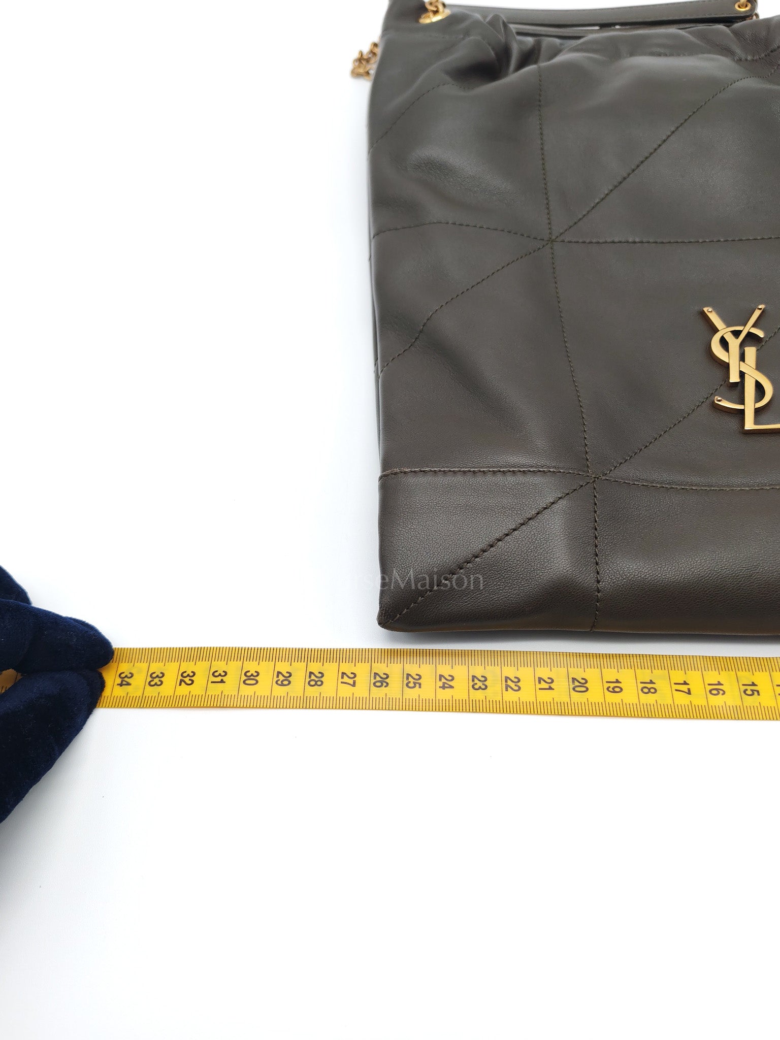 Jamie Pochon in Light Musk Lambskin Leather Gold Hardware | Purse Maison Luxury Bags Shop