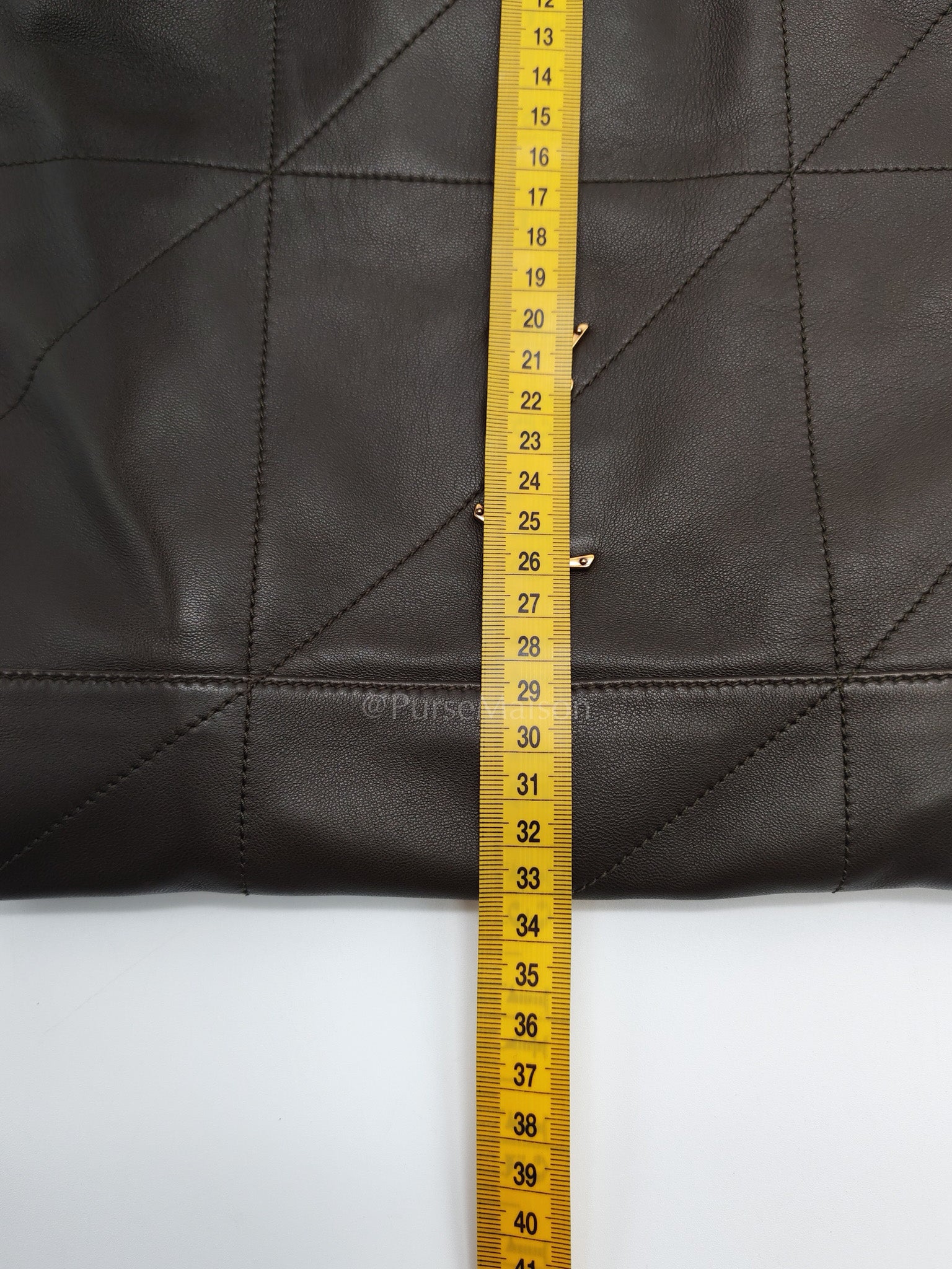 Jamie Pochon in Light Musk Lambskin Leather Gold Hardware | Purse Maison Luxury Bags Shop