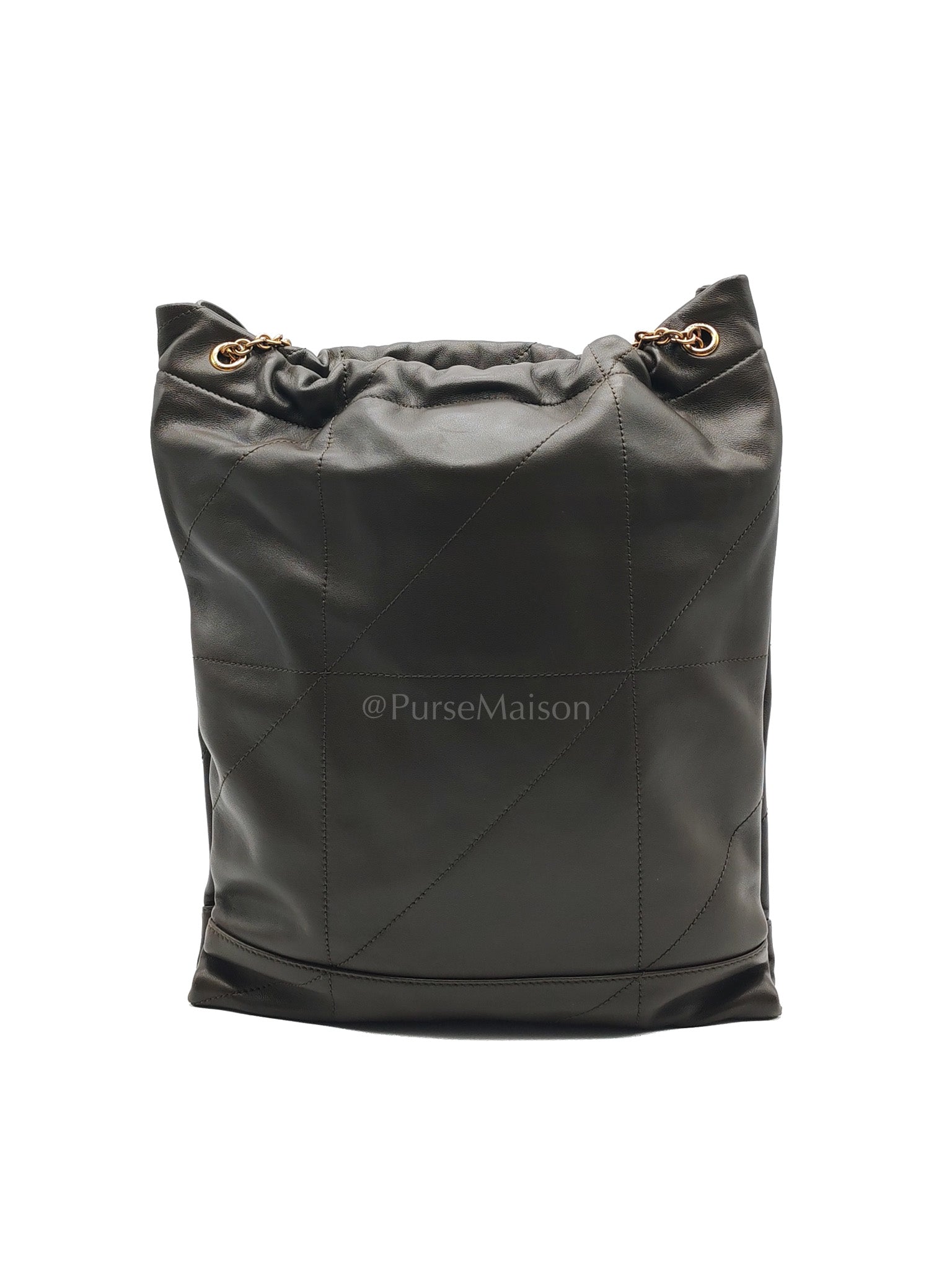 Jamie Pochon in Light Musk Lambskin Leather Gold Hardware | Purse Maison Luxury Bags Shop