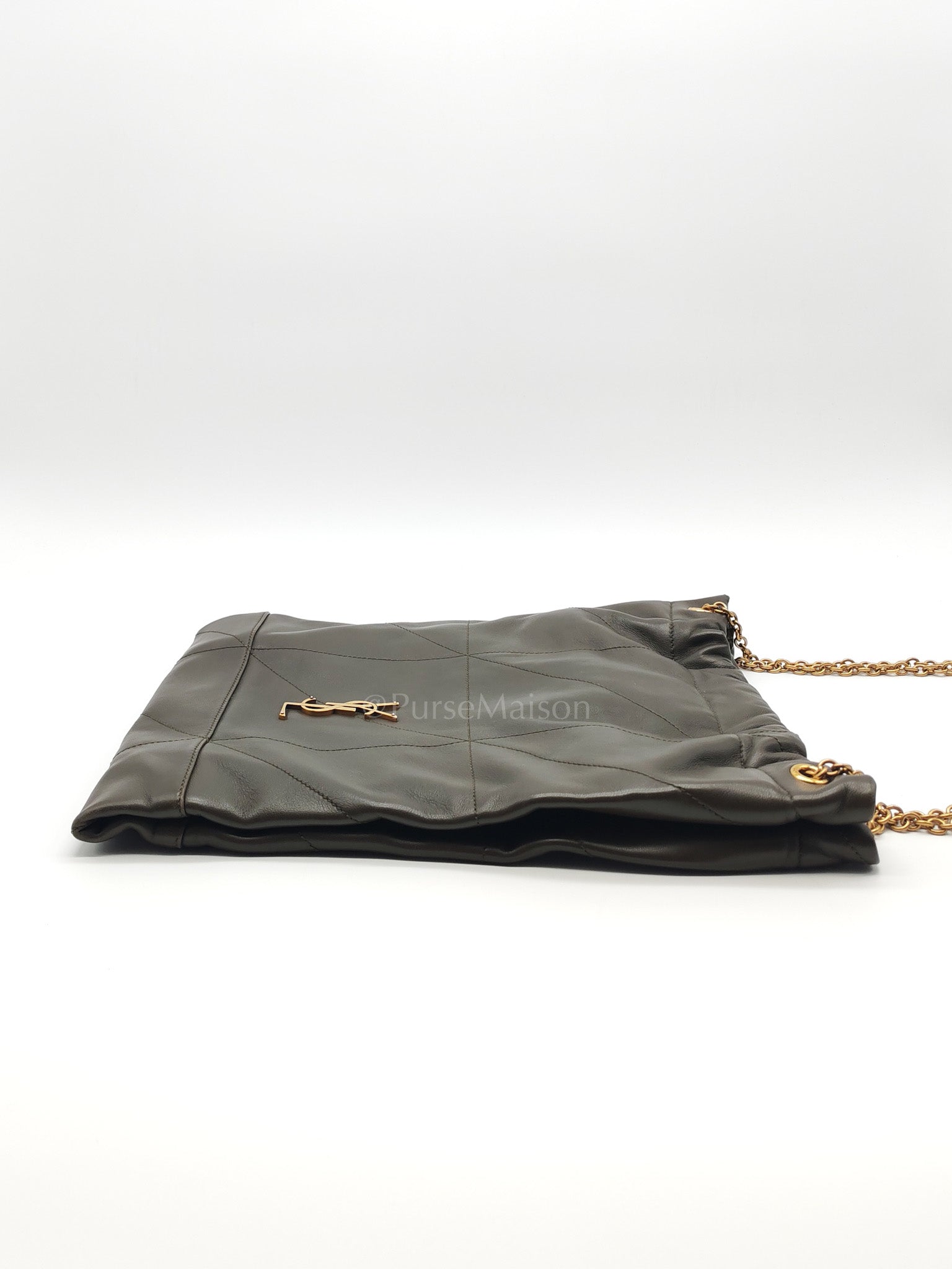 Jamie Pochon in Light Musk Lambskin Leather Gold Hardware | Purse Maison Luxury Bags Shop