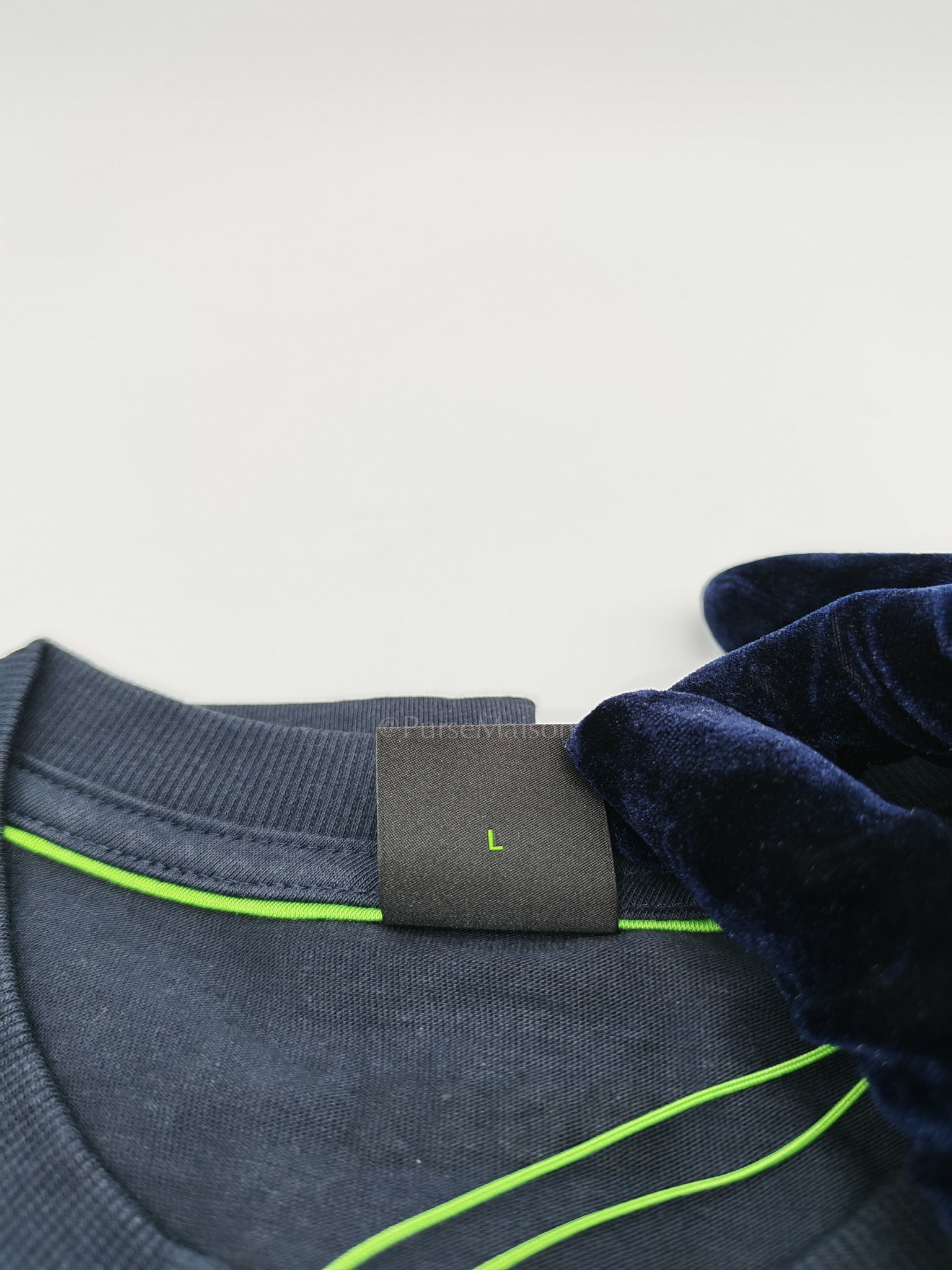 Jersey Cotton T-Shirt in Dark Blue for Men Size M | Purse Maison Luxury Bags Shop