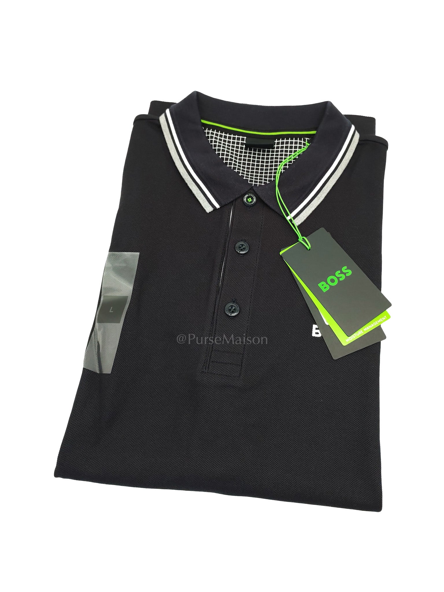 Jersey Polo Shirt in Navy/Dark Blue for Men Size L | Purse Maison Luxury Bags Shop
