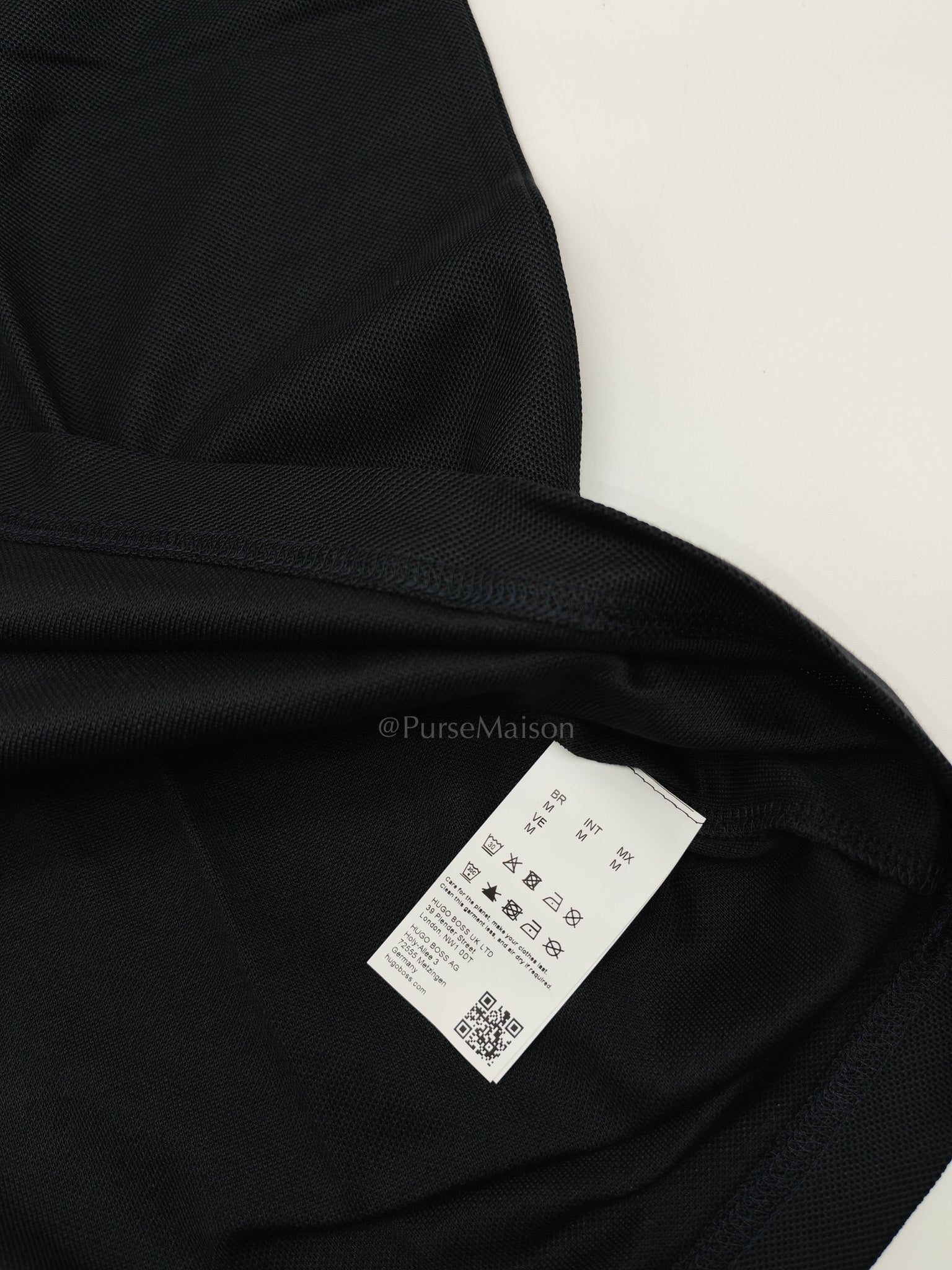 Jersey Polo Shirt in Navy for Men Size M | Purse Maison Luxury Bags Shop