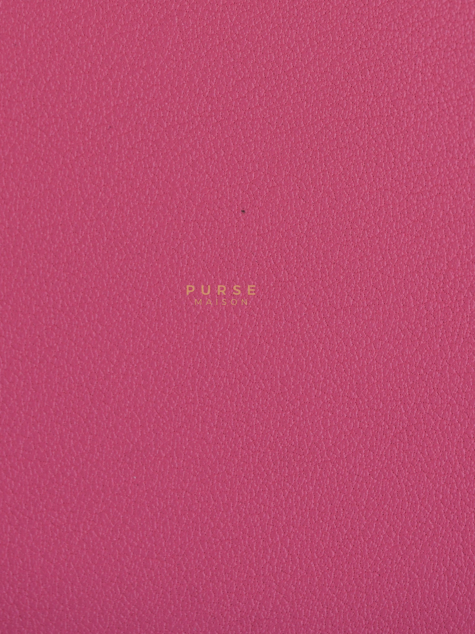 Jige Elan 29 Clutch in Rose Azalee Swift Leather Stamp C (2018) | Purse Maison Luxury Bags Shop