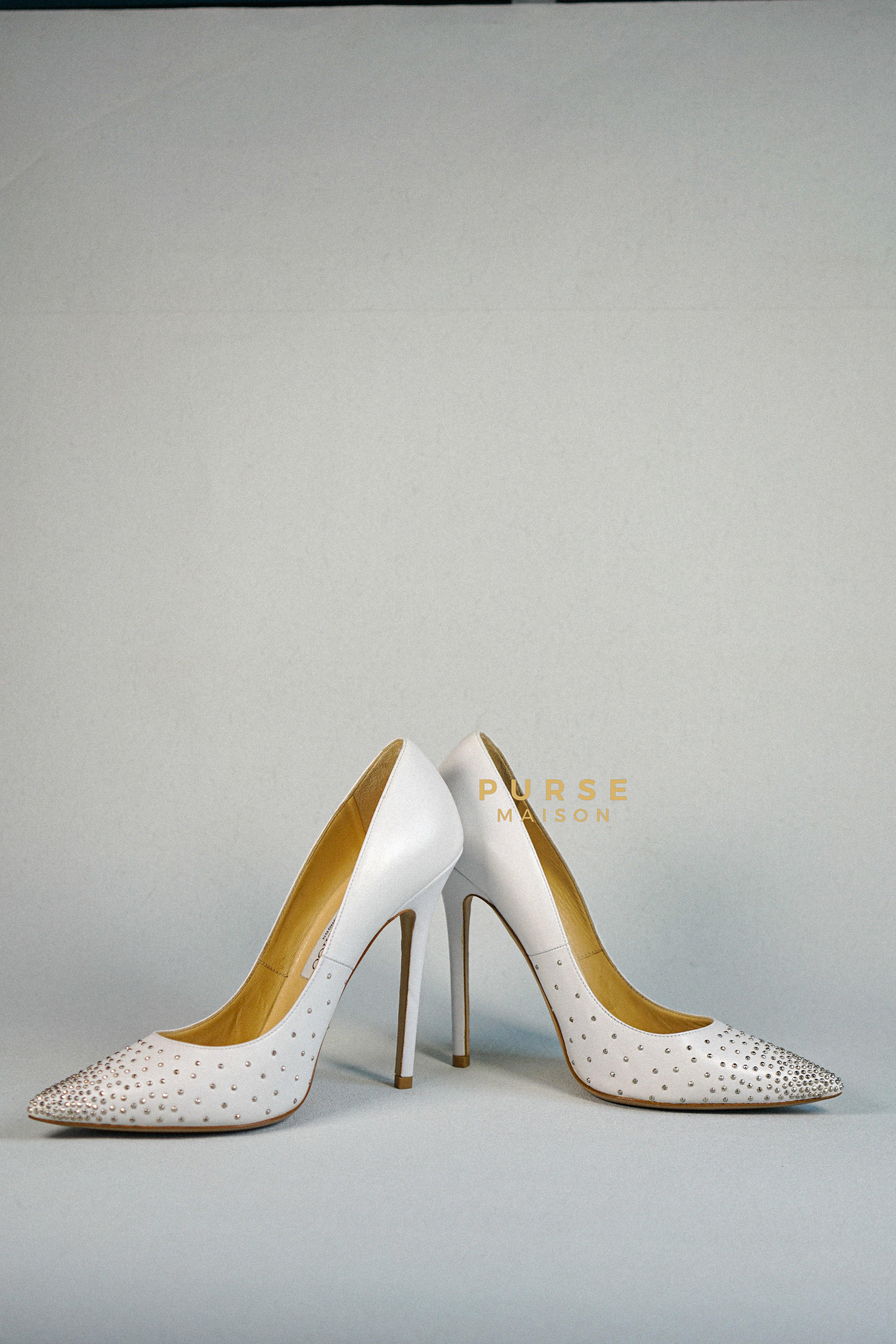 Jimmy choo discount anouk pumps white