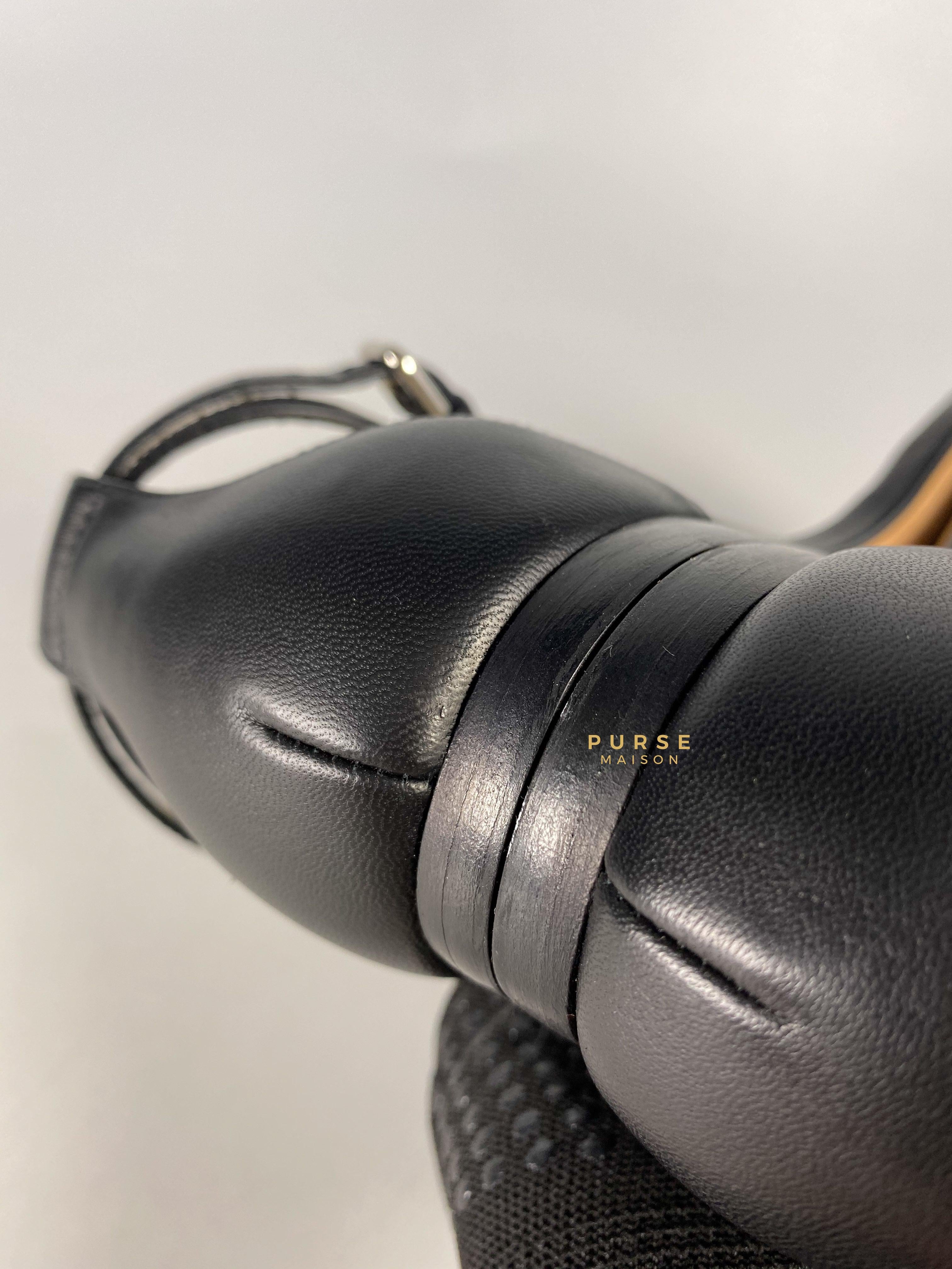 Jimmy Choo Black Afia Flat Sandals Size 35 (23cm) | Purse Maison Luxury Bags Shop