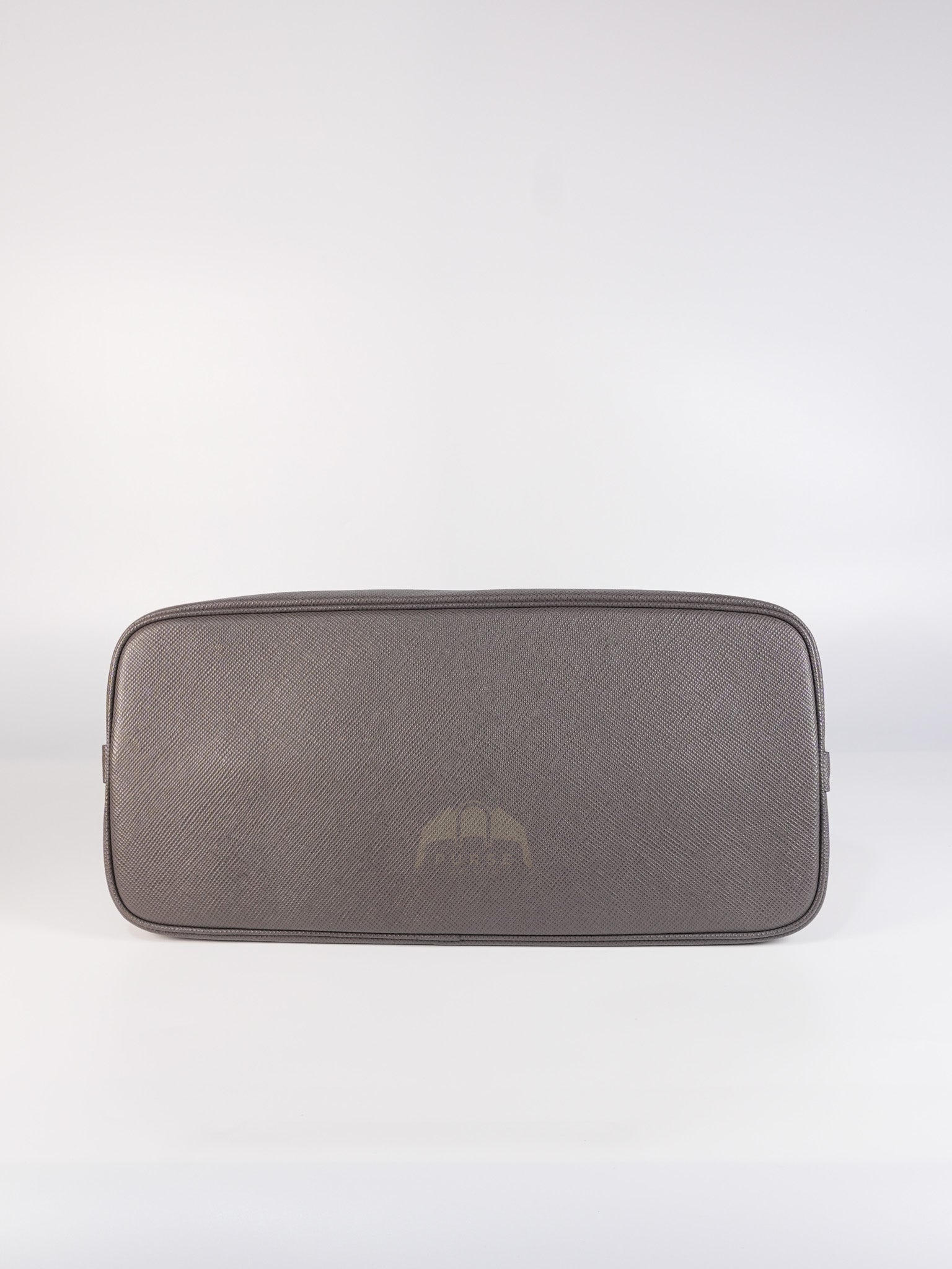 Matinee in Gray Saffiano Shoulder Bag