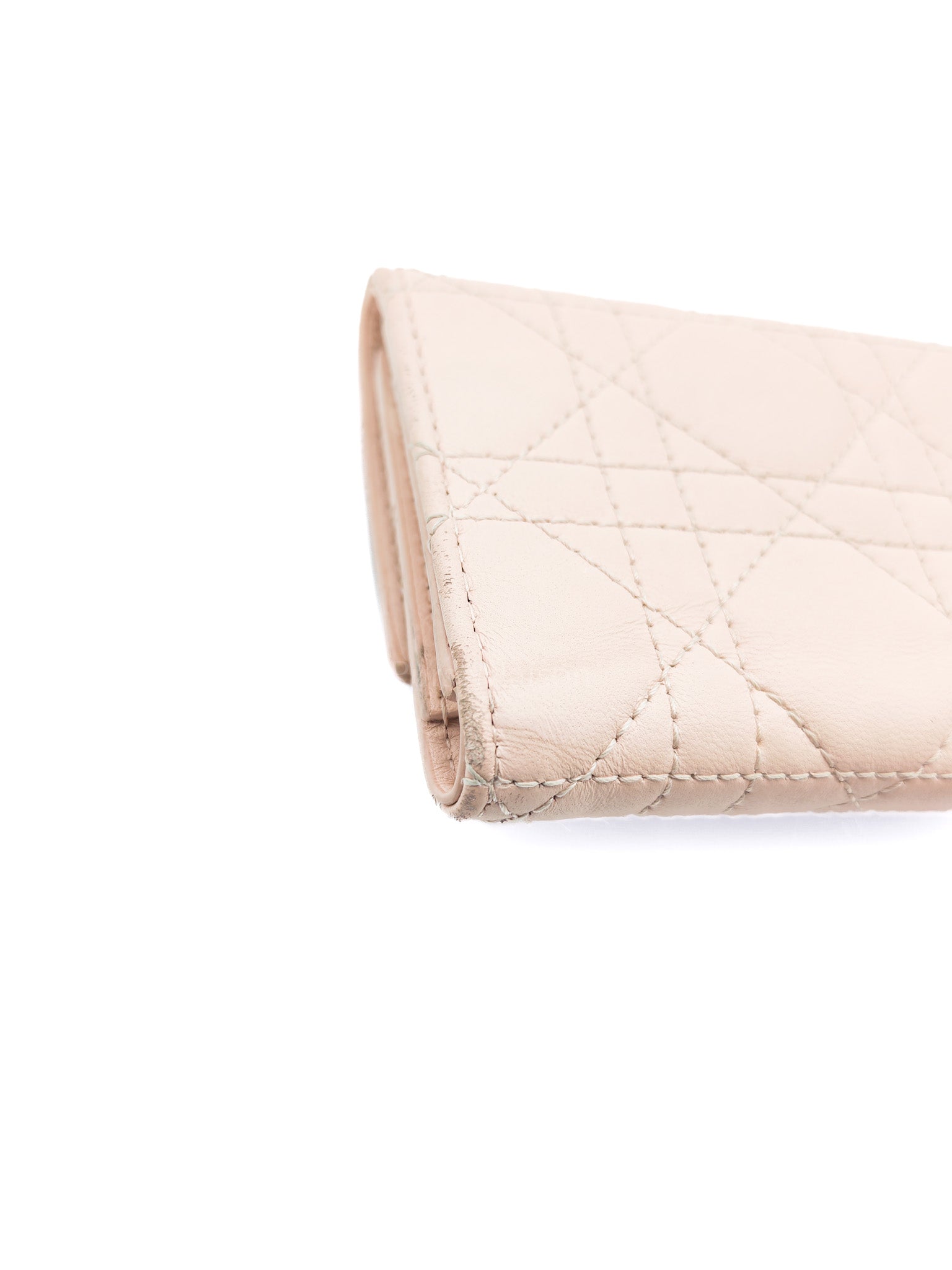 Jolie Hibiscus Powder Pink Trifold Wallet | Purse Maison Luxury Bags Shop