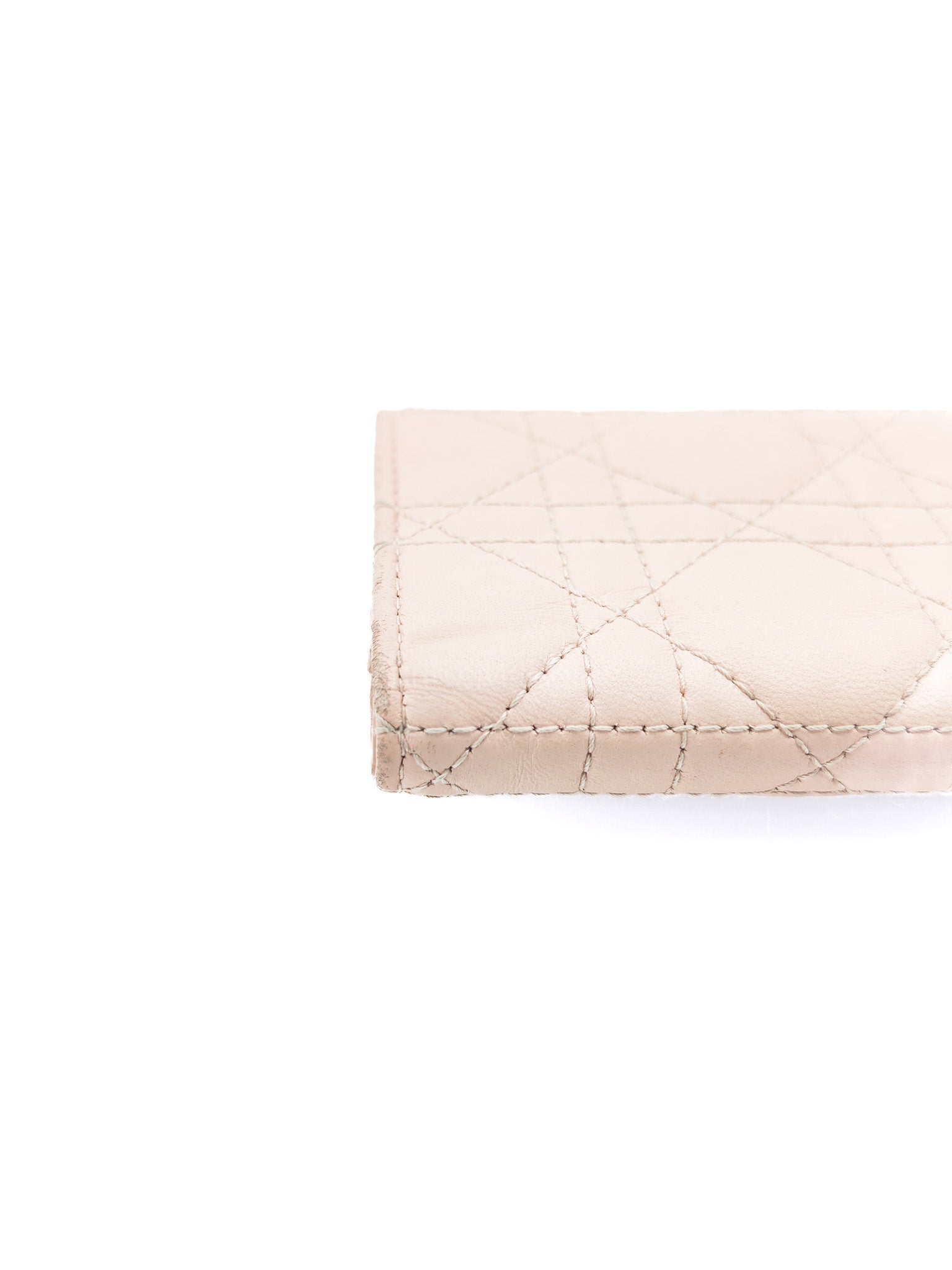 Jolie Hibiscus Powder Pink Trifold Wallet | Purse Maison Luxury Bags Shop