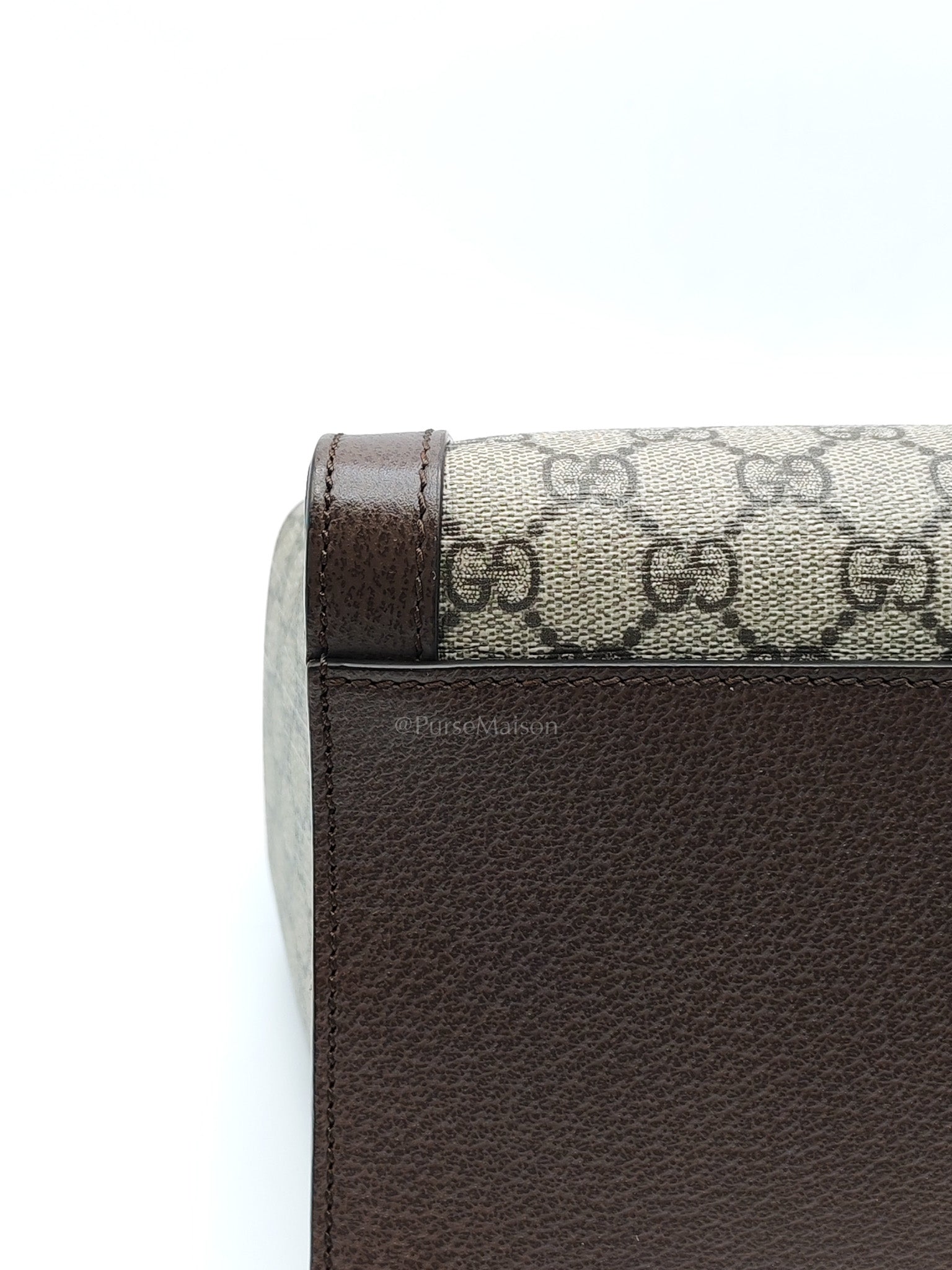 Ophidia Medium Tote Bag in GG Supreme Monogram Web Canvas & Gold Hardware