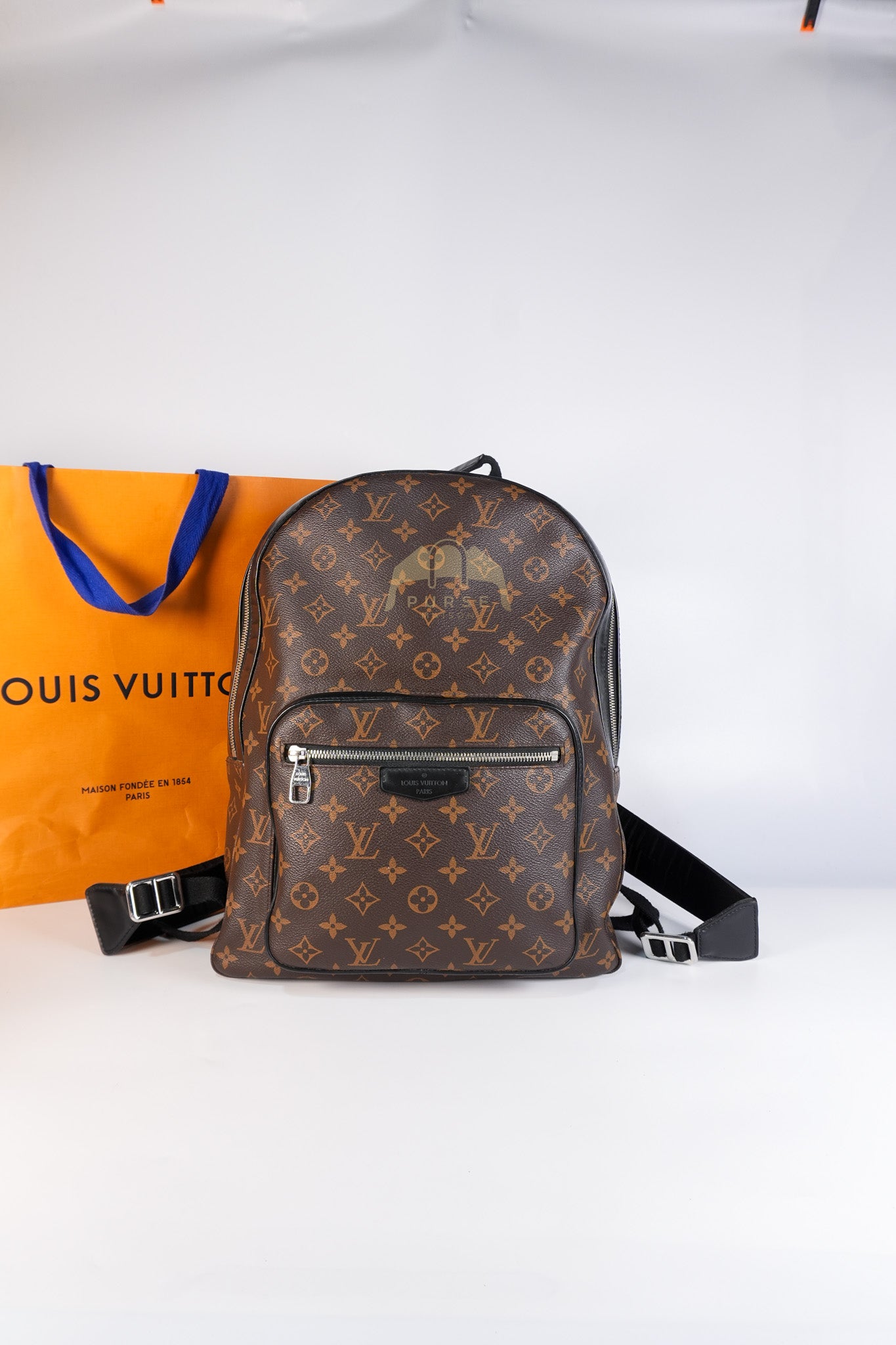 Josh Backpack in Monogram Macassar Canvas (Microchip) | Purse Maison Luxury Bags Shop