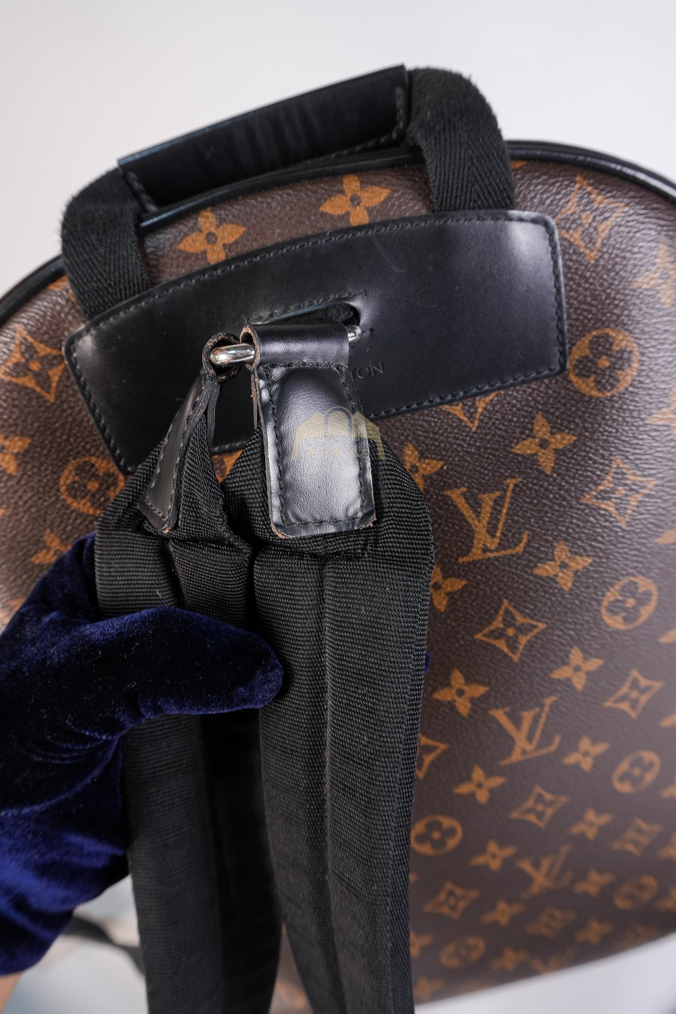 Josh Backpack in Monogram Macassar Canvas (Microchip) | Purse Maison Luxury Bags Shop