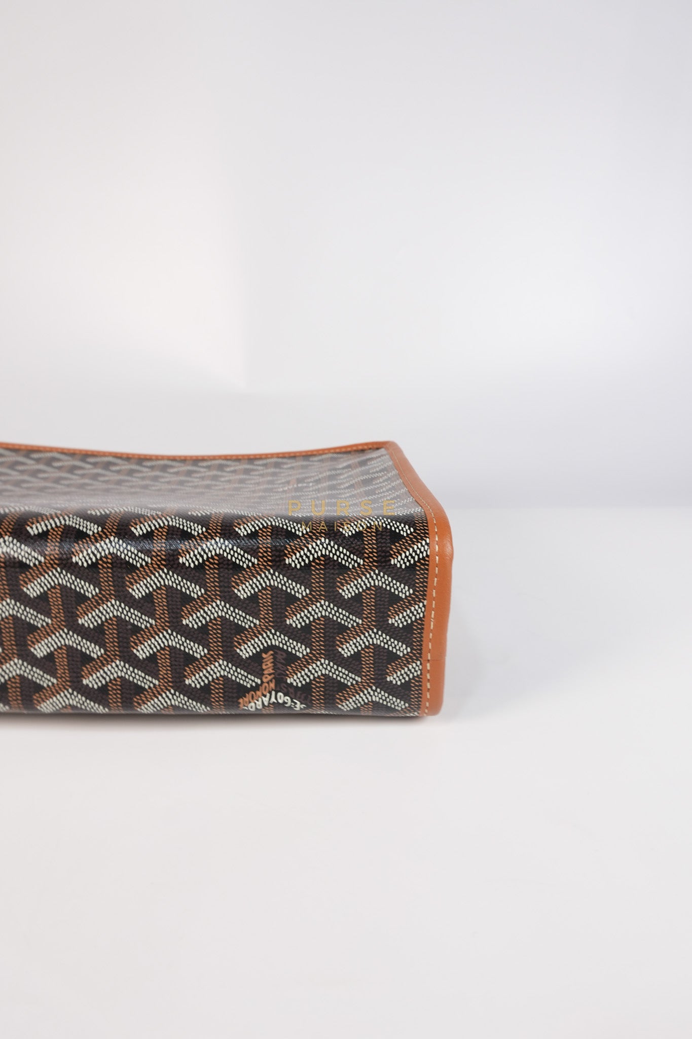 Jouvence in Tan Goyardine Canvas | Purse Maison Luxury Bags Shop