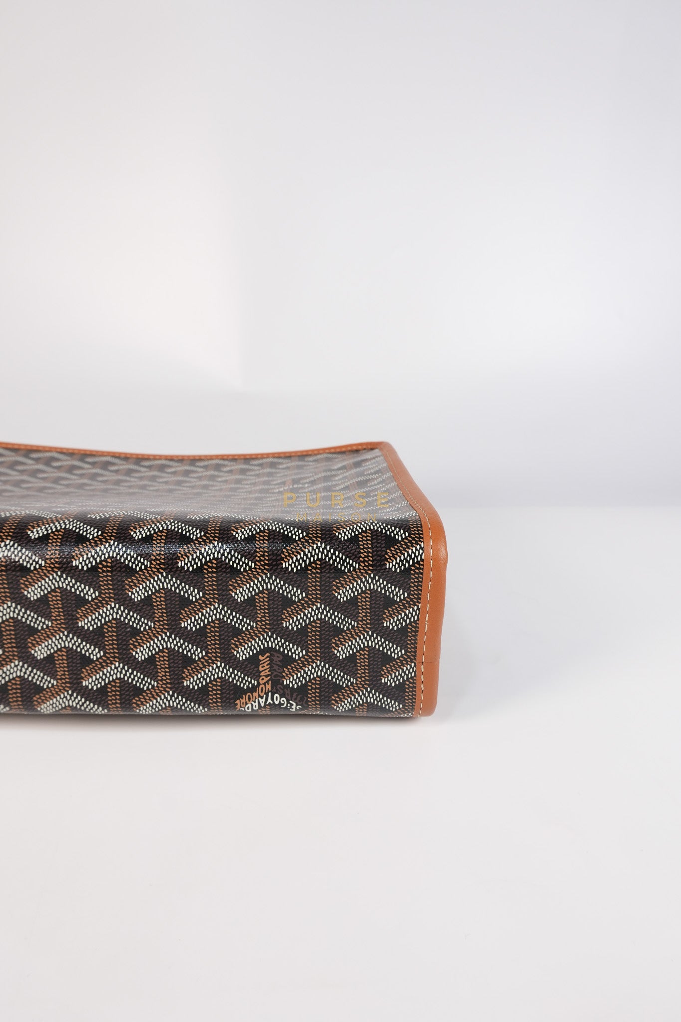 Jouvence in Tan Goyardine Canvas | Purse Maison Luxury Bags Shop
