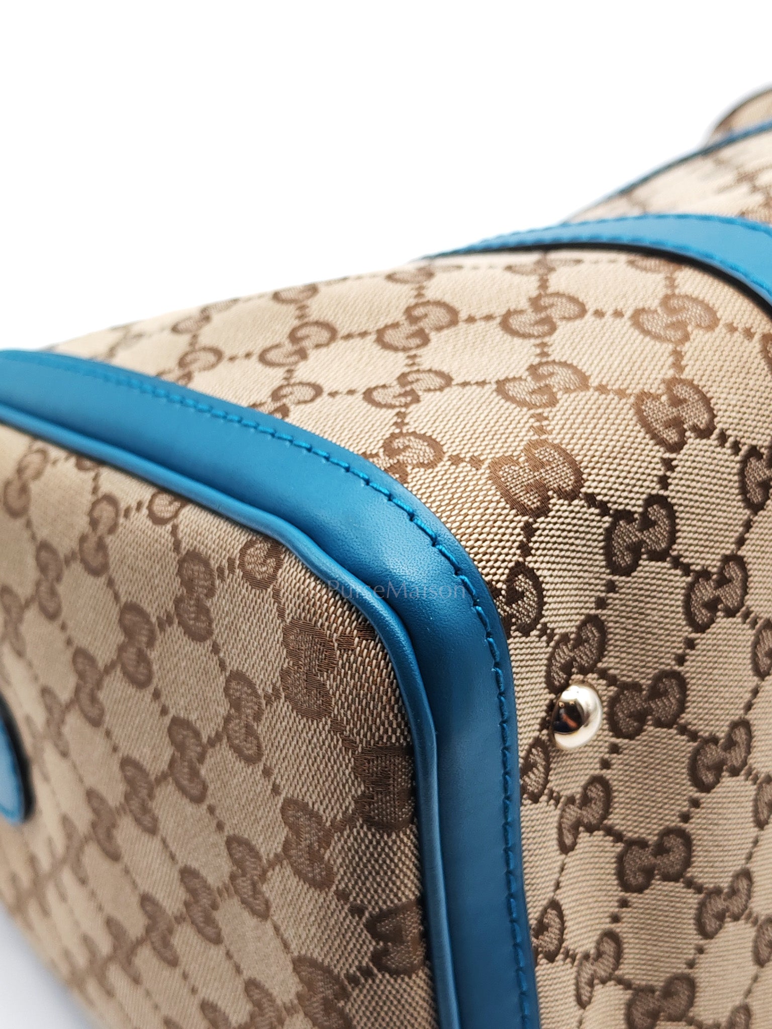 Joy Boston Bag in GG Canvas | Purse Maison Luxury Bags Shop