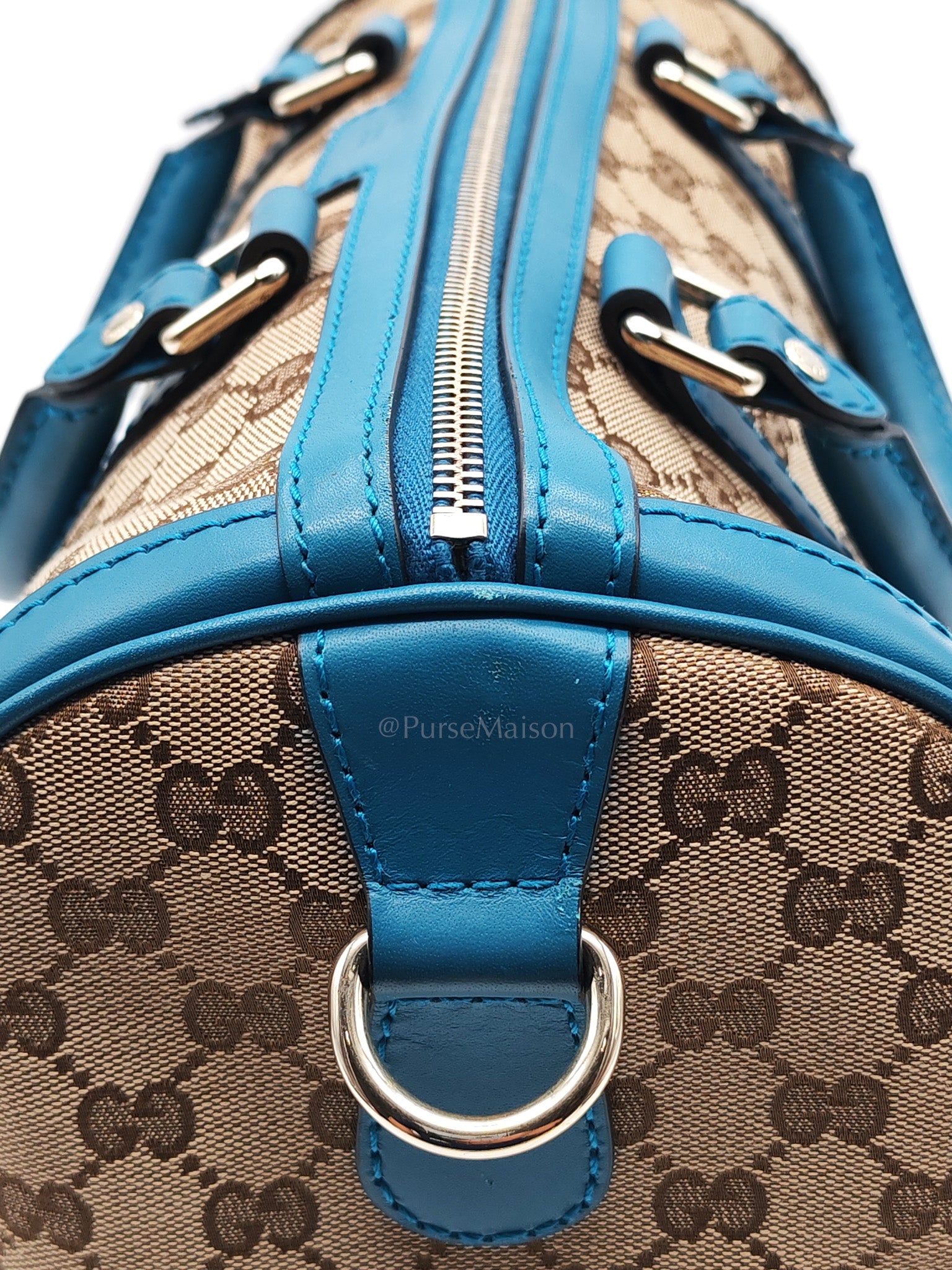 Joy Boston Bag in GG Canvas | Purse Maison Luxury Bags Shop