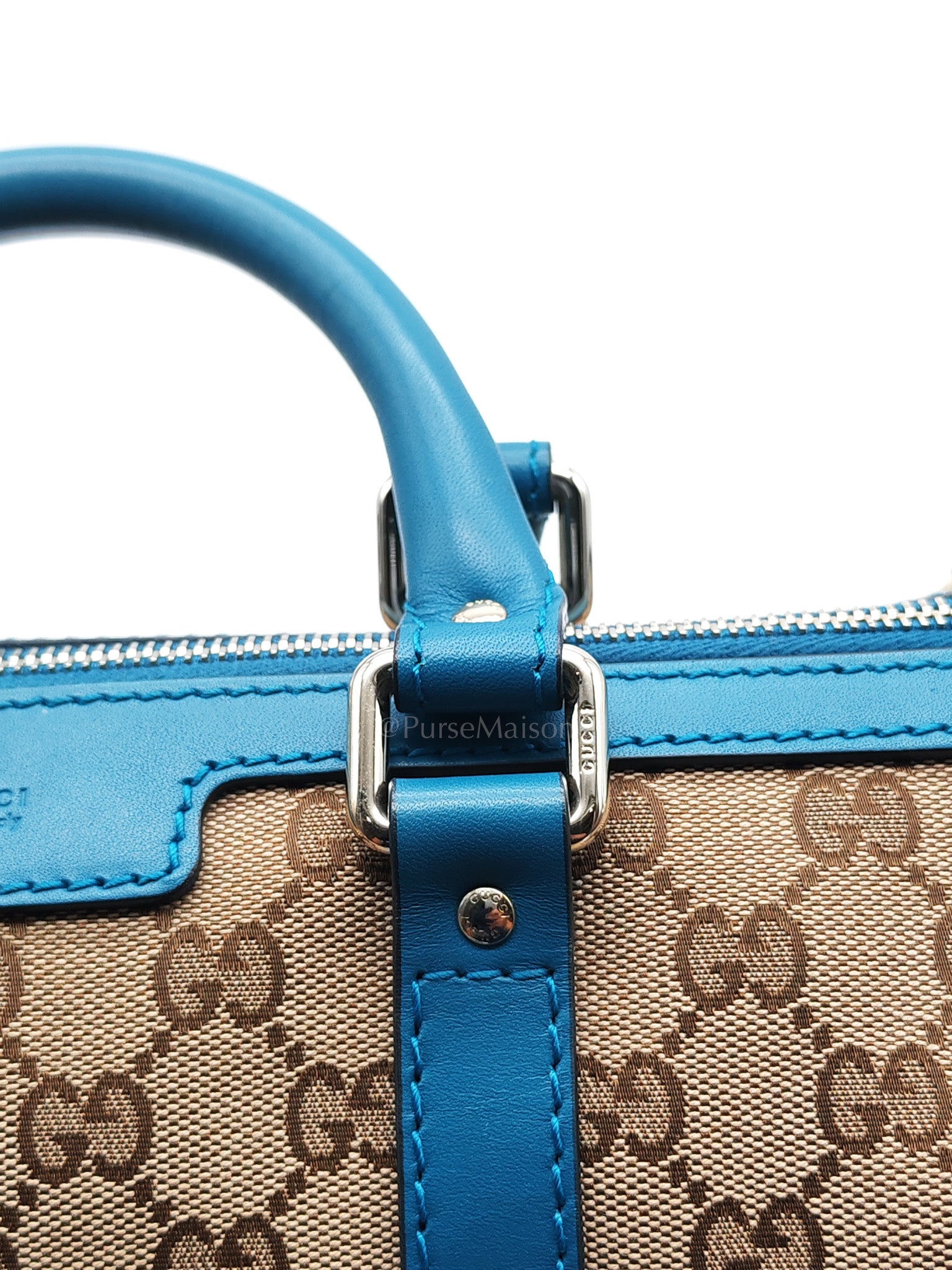 Joy Boston Bag in GG Canvas | Purse Maison Luxury Bags Shop