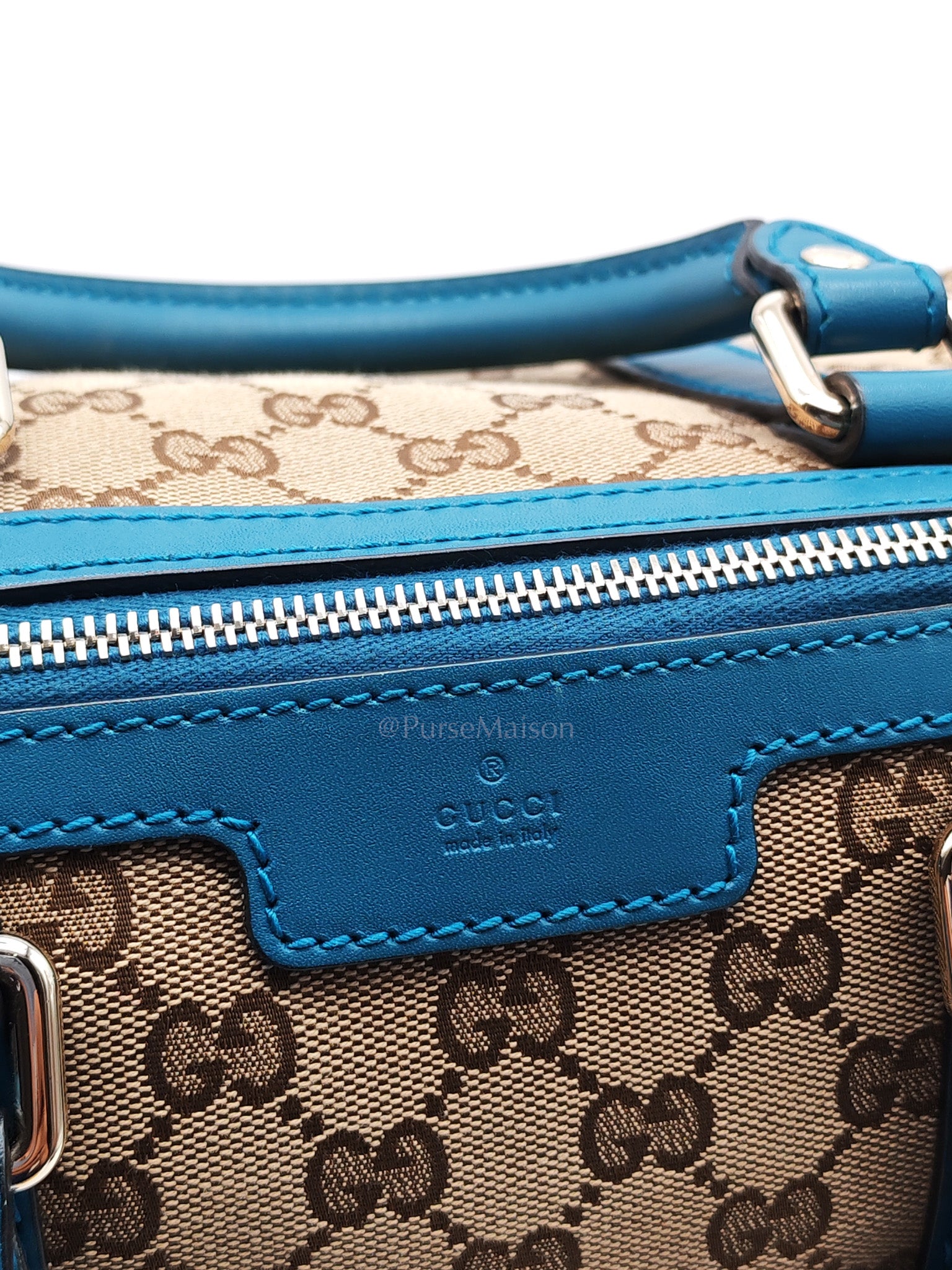 Joy Boston Bag in GG Canvas | Purse Maison Luxury Bags Shop