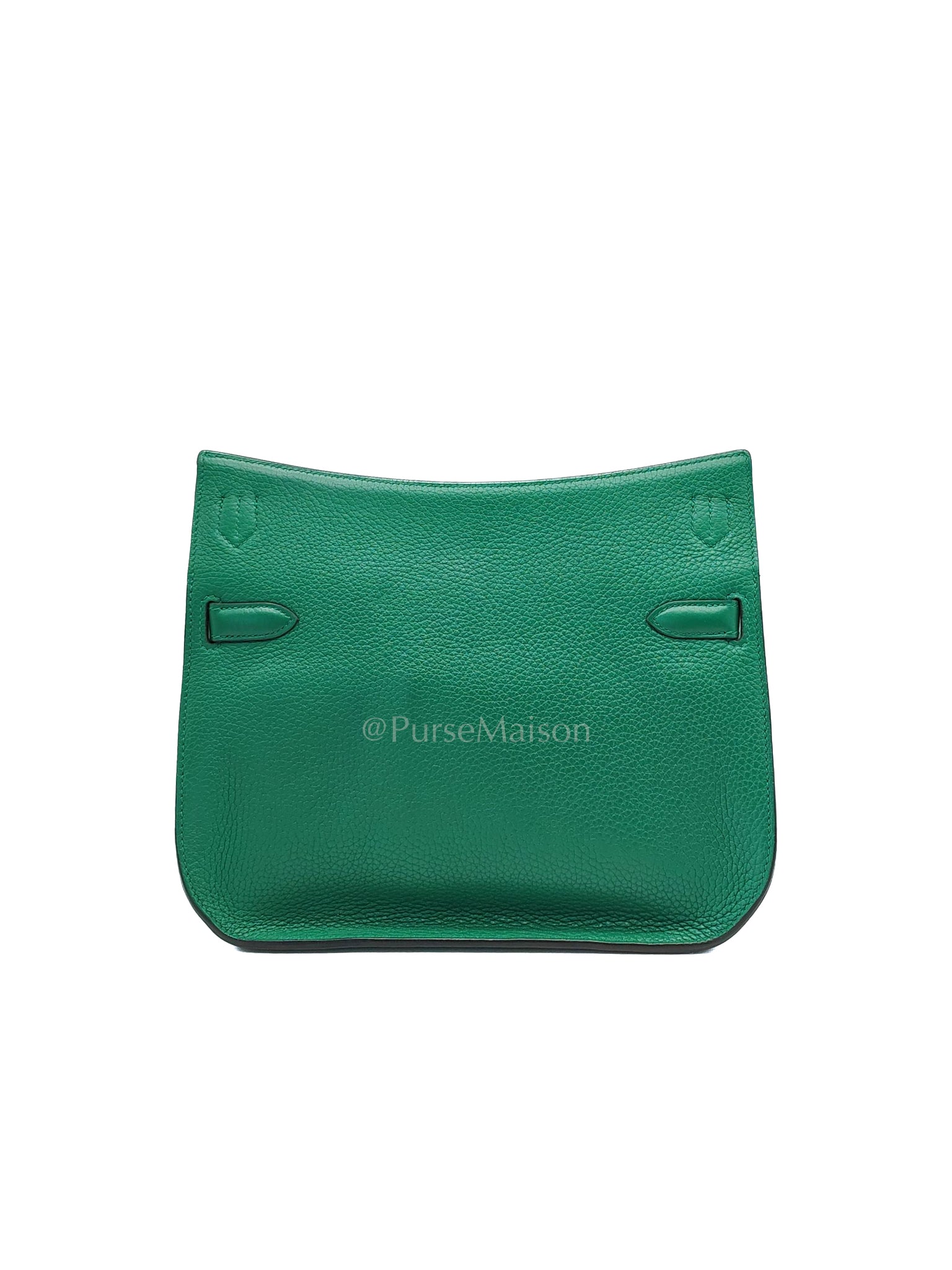 Jypsiere 26 in Vert Cypress Clemence Leather & Palladium Hardware Stamp A(2017) | Purse Maison Luxury Bags Shop