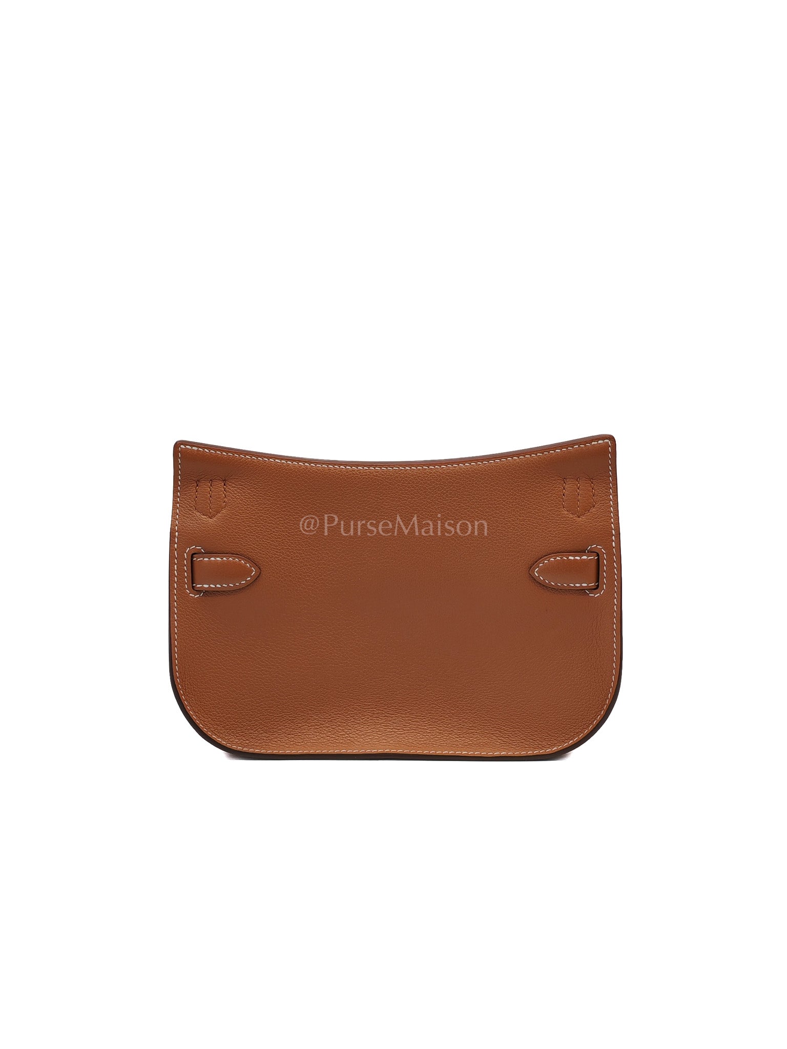 Jypsiere Mini Gold Evercolor Leather in Gold Hardware Stamp U(2022) | Purse Maison Luxury Bags Shop