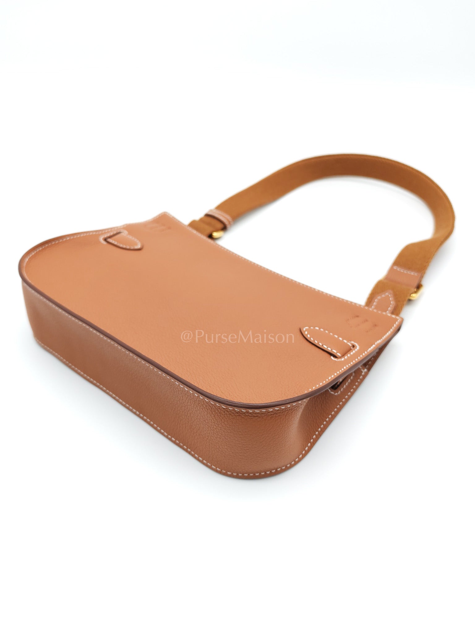 Jypsiere Mini in Gold Evercolor and Gold Hardware Stamp K(2025) | Purse Maison Luxury Bags Shop