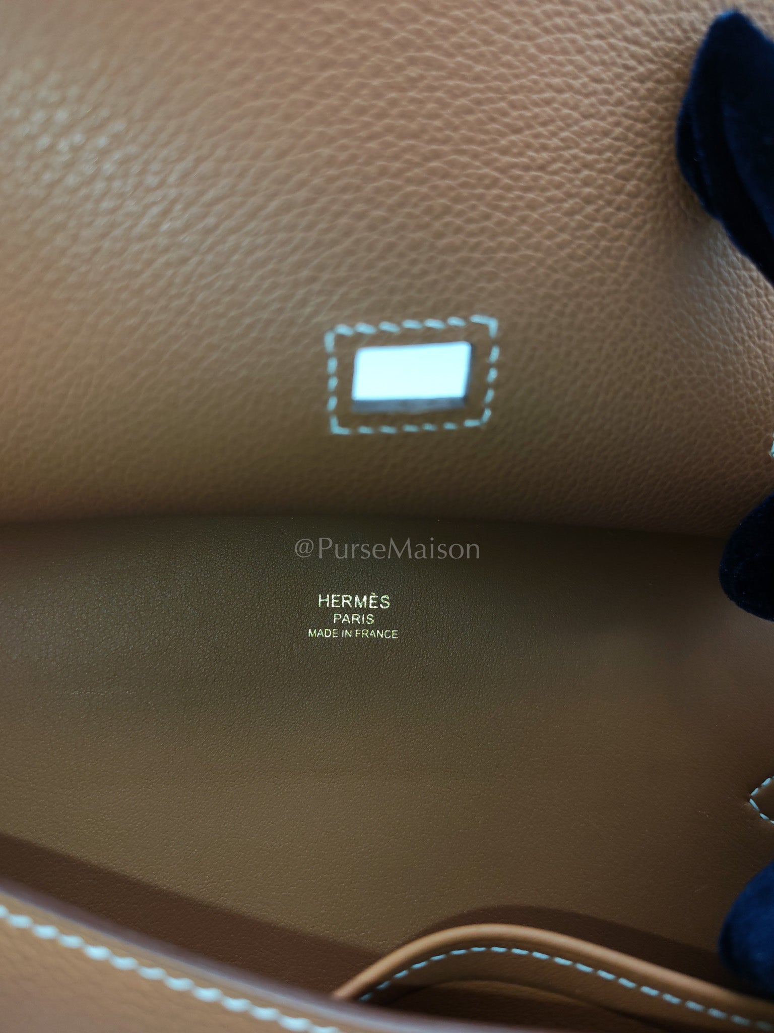 Jypsiere Mini in Gold Evercolor and Gold Hardware Stamp K(2025) | Purse Maison Luxury Bags Shop