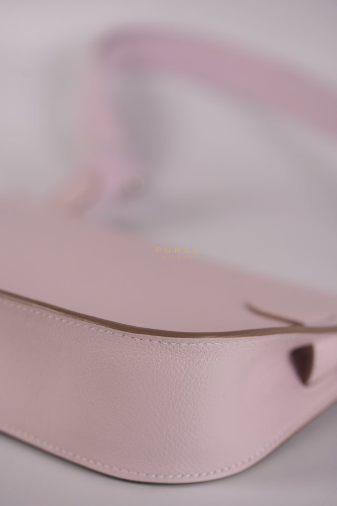 Jypsiere Mini Mauve Pale In Palladium Hardware Stamp B (2023) | Purse Maison Luxury Bags Shop