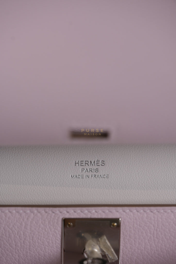 Jypsiere Mini Mauve Pale In Palladium Hardware Stamp B (2023) | Purse Maison Luxury Bags Shop