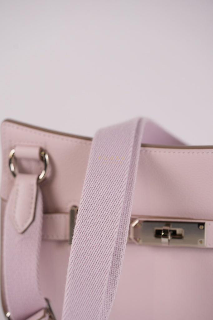 Jypsiere Mini Mauve Pale In Palladium Hardware Stamp B (2023) | Purse Maison Luxury Bags Shop