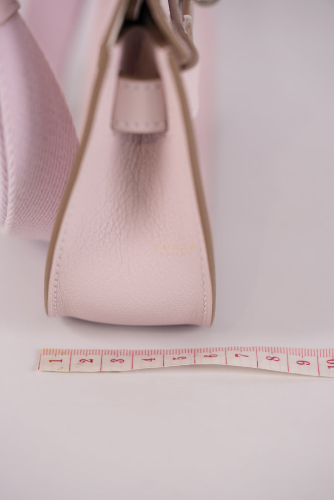 Jypsiere Mini Mauve Pale In Palladium Hardware Stamp B (2023) | Purse Maison Luxury Bags Shop