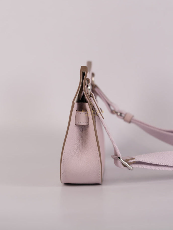Jypsiere Mini Mauve Pale In Palladium Hardware Stamp B (2023) | Purse Maison Luxury Bags Shop