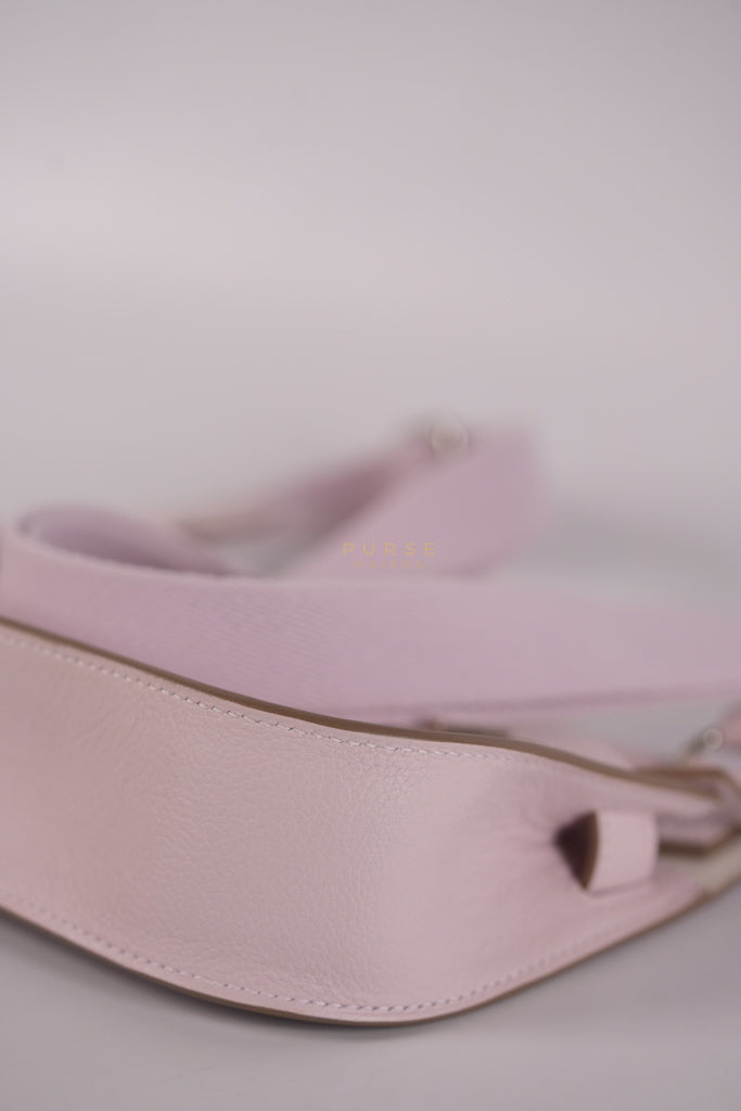 Jypsiere Mini Mauve Pale In Palladium Hardware Stamp B (2023) | Purse Maison Luxury Bags Shop