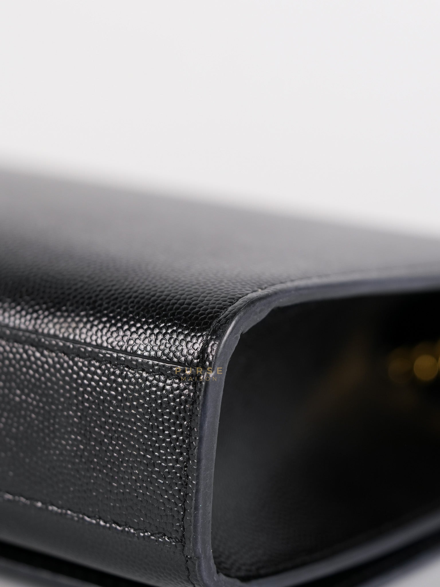 Kate Crossbody Bag in Black Chain Bag | Purse Maison Luxury Bags Shop