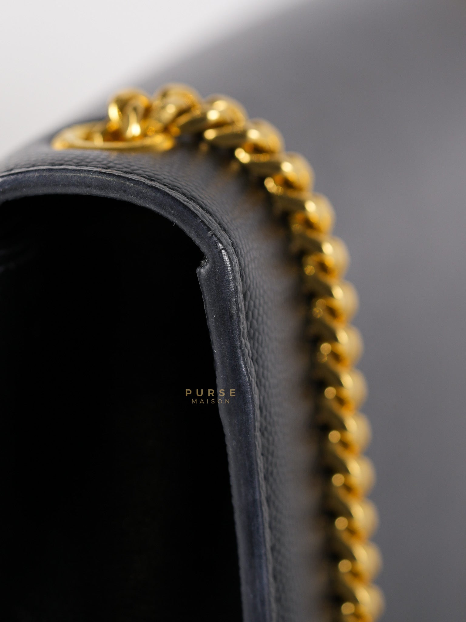 Kate Crossbody Bag in Black Chain Bag | Purse Maison Luxury Bags Shop