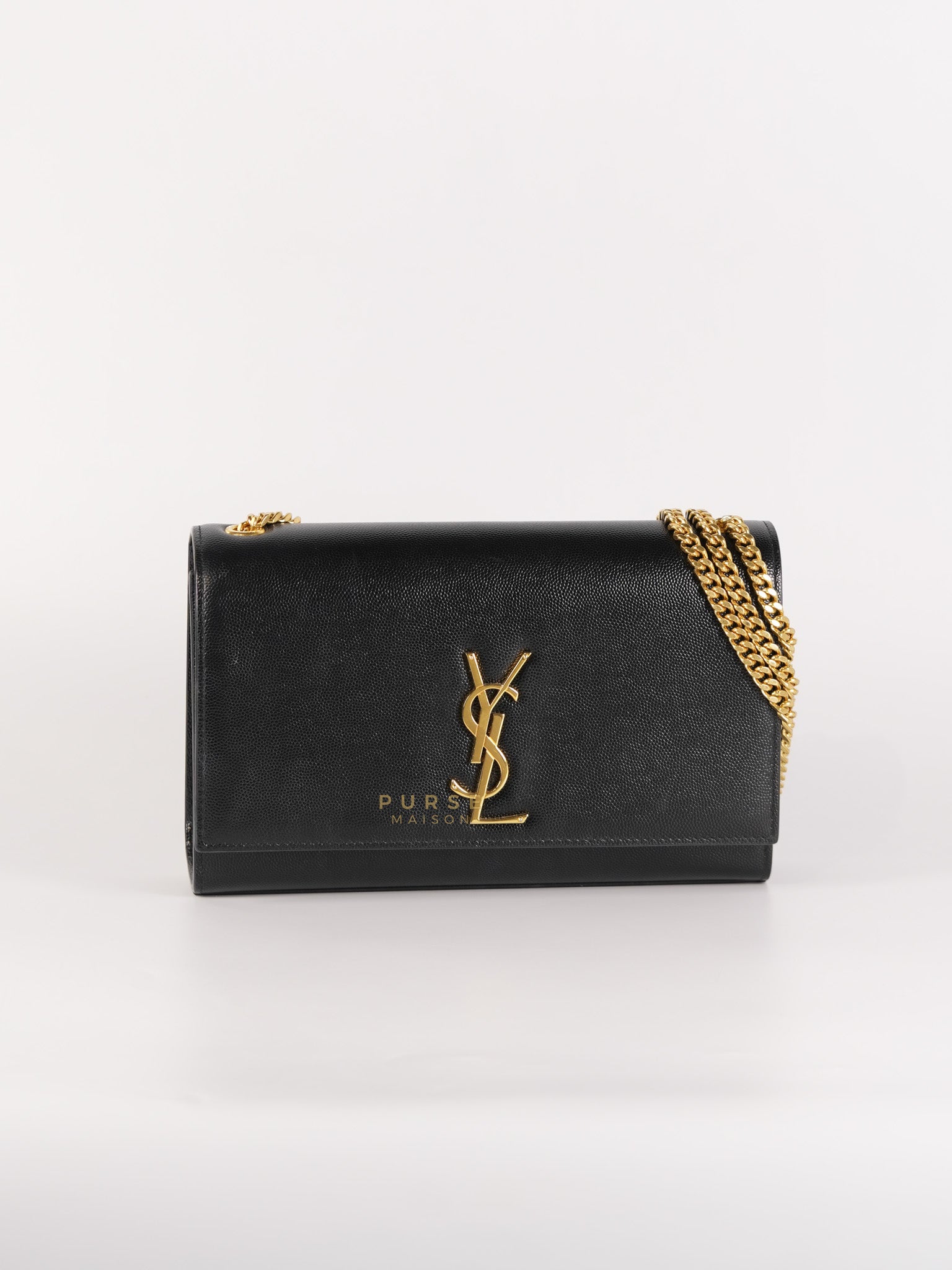 Kate Crossbody Bag in Black Chain Bag | Purse Maison Luxury Bags Shop