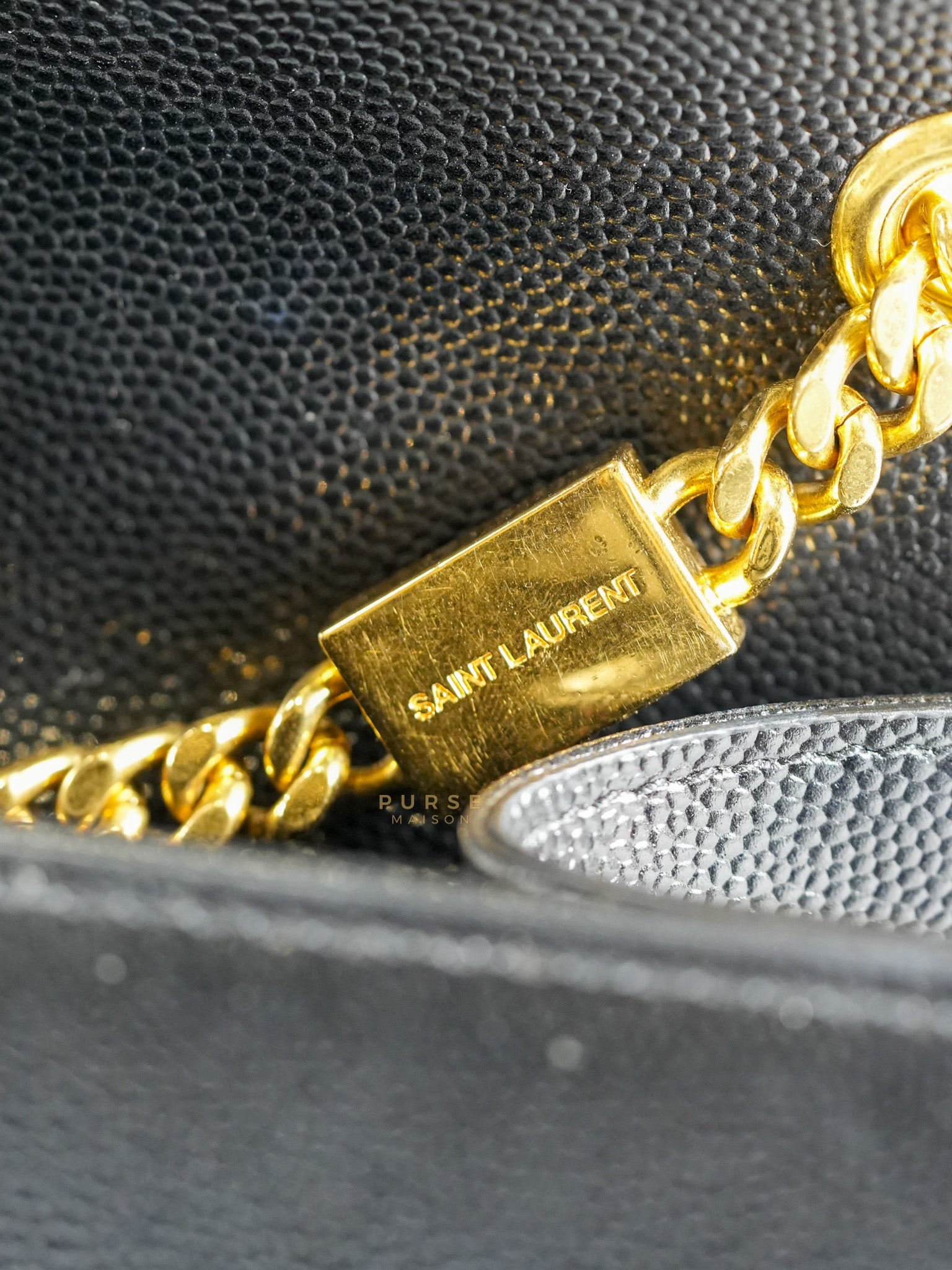 Kate Crossbody Bag in Black Chain Bag | Purse Maison Luxury Bags Shop