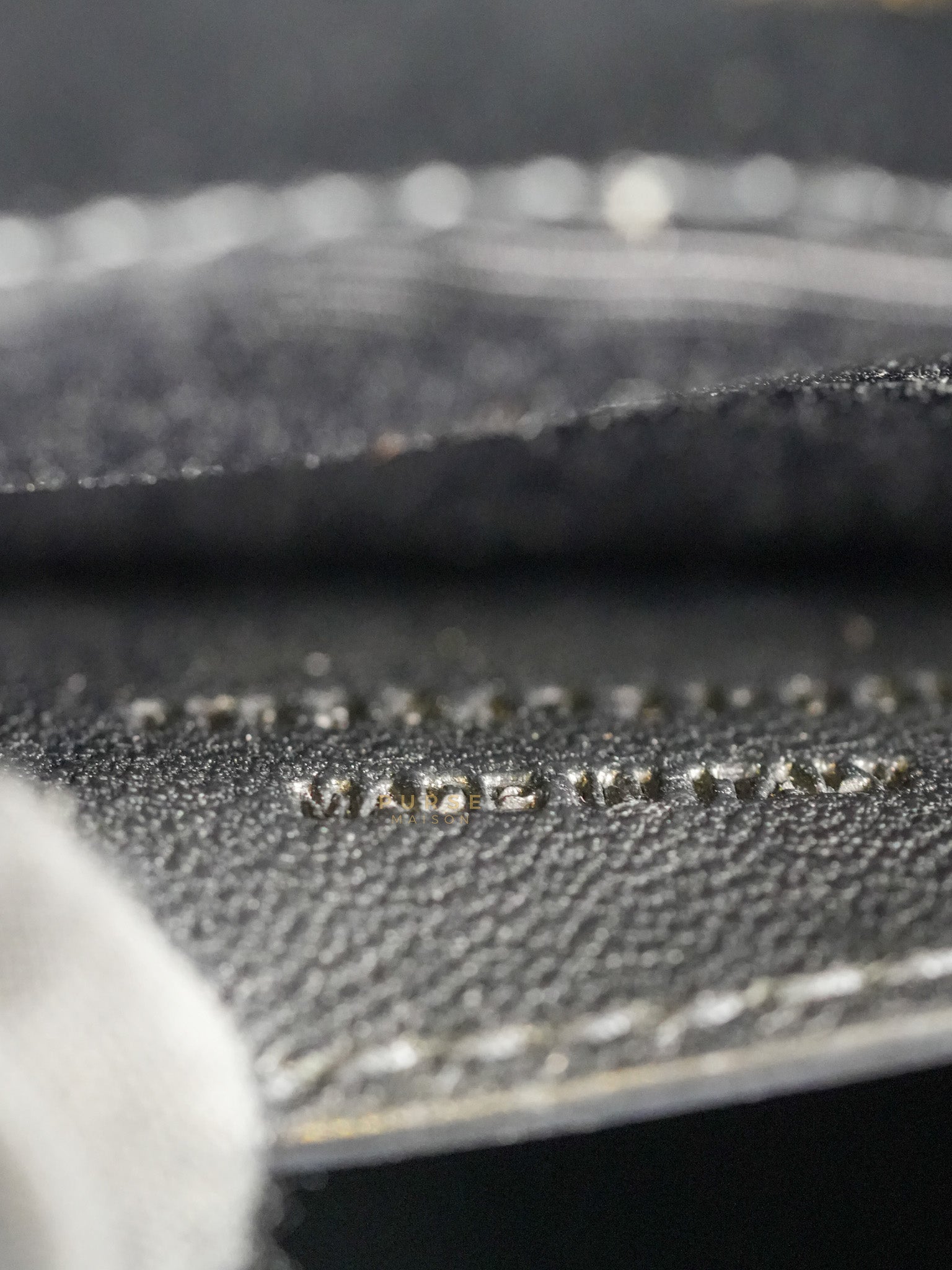 Kate Crossbody Bag in Black Chain Bag | Purse Maison Luxury Bags Shop