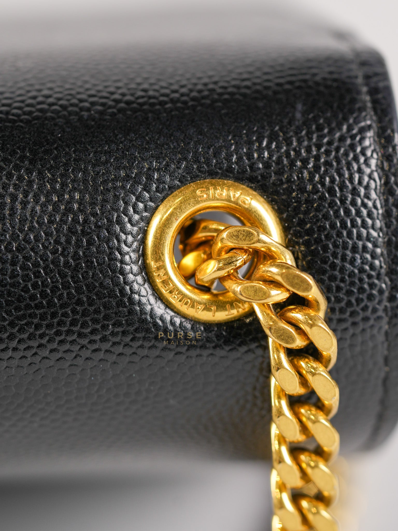 Kate Crossbody Bag in Black Chain Bag | Purse Maison Luxury Bags Shop