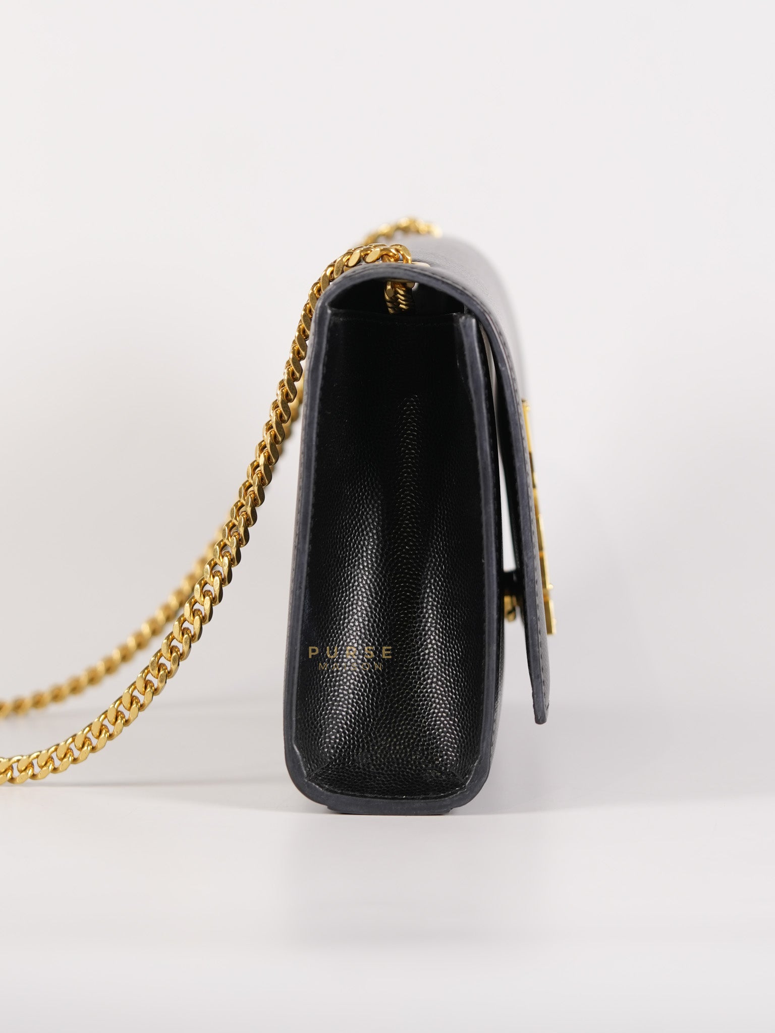 Kate Crossbody Bag in Black Chain Bag | Purse Maison Luxury Bags Shop