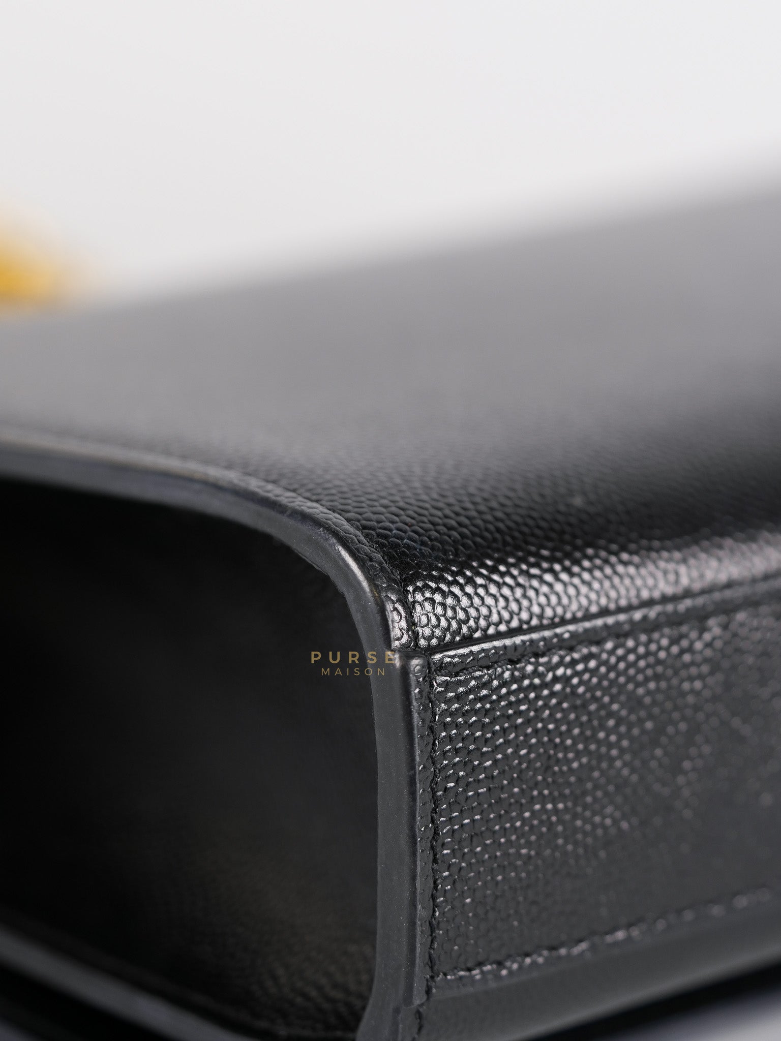 Kate Crossbody Bag in Black Chain Bag | Purse Maison Luxury Bags Shop
