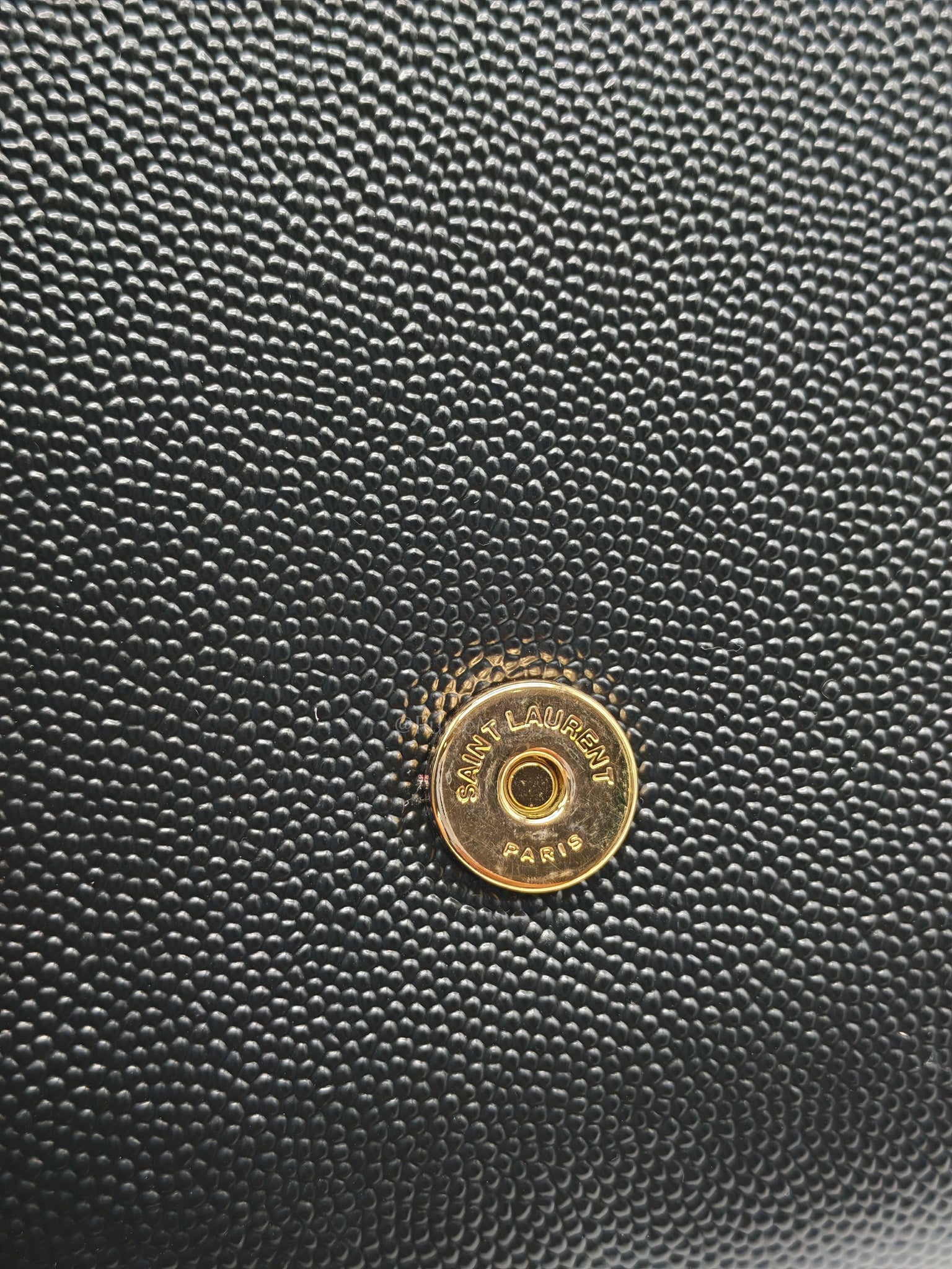 Kate Tassel Small in Black Monogram Grain De Poudre Leather Gold Hardware | Purse Maison Luxury Bags Shop