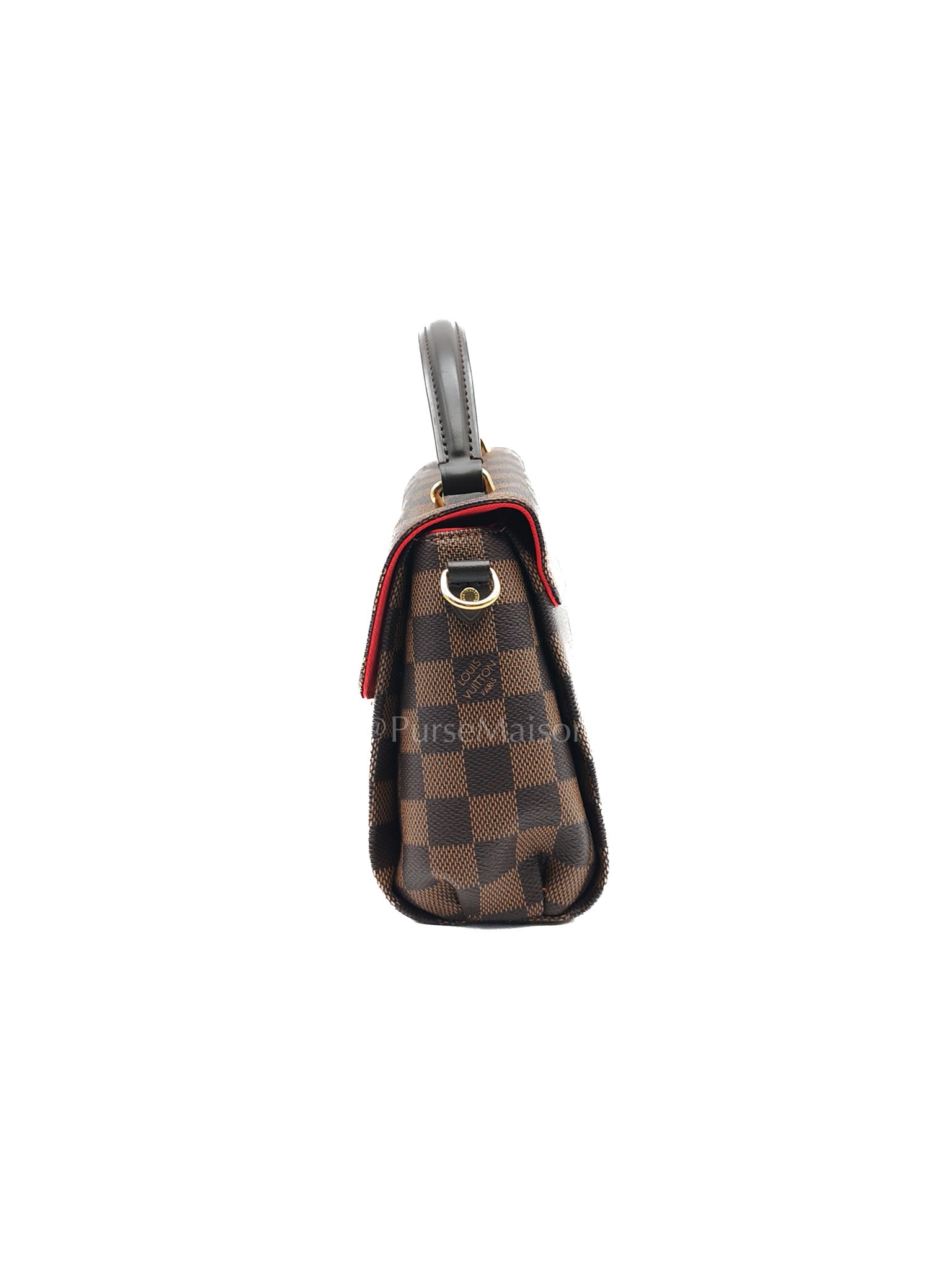 Croisette In Damier Ebene Canvas & Gold Hardware (Datecode: FL0251)