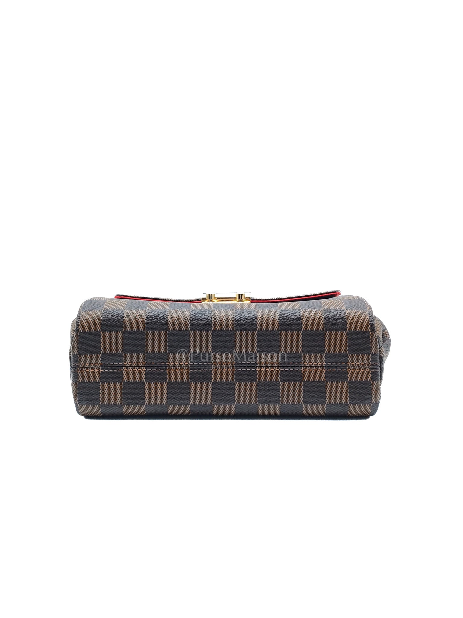 Croisette In Damier Ebene Canvas & Gold Hardware (Datecode: FL0251)