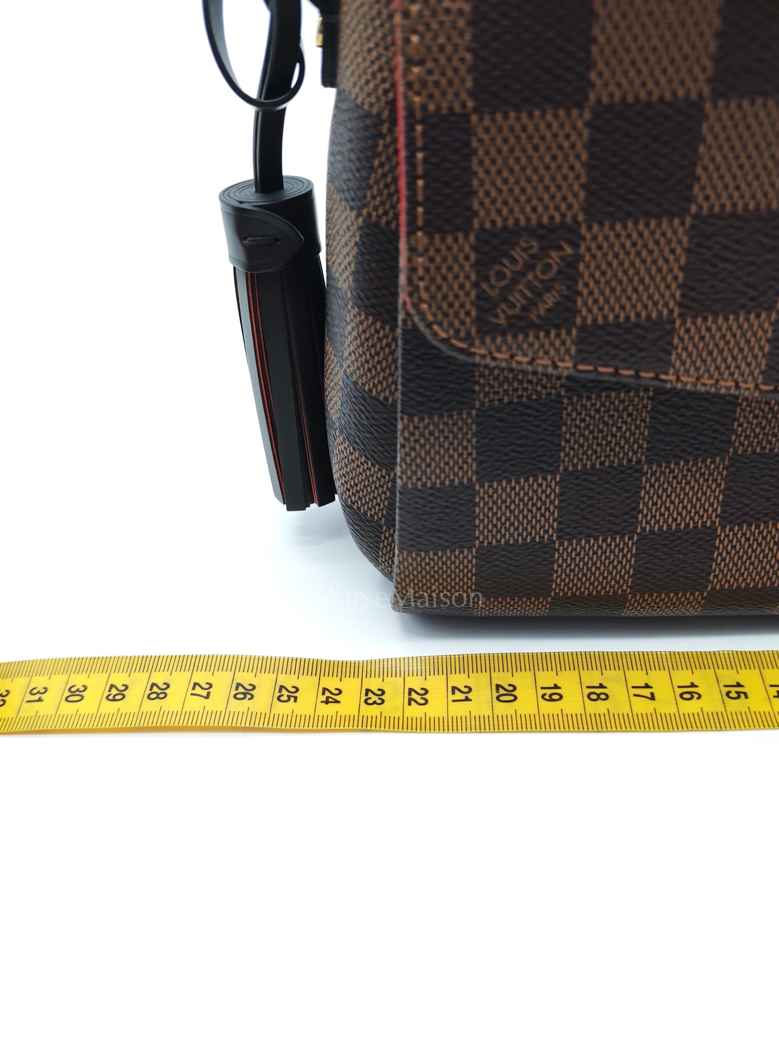 Croisette In Damier Ebene Canvas & Gold Hardware (Datecode: FL0251)