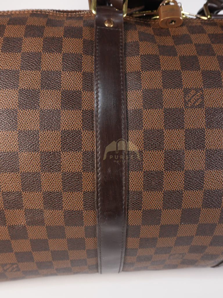 Keepall 50 Damier Ebene (Date code: MB0112) | Purse Maison Luxury Bags Shop