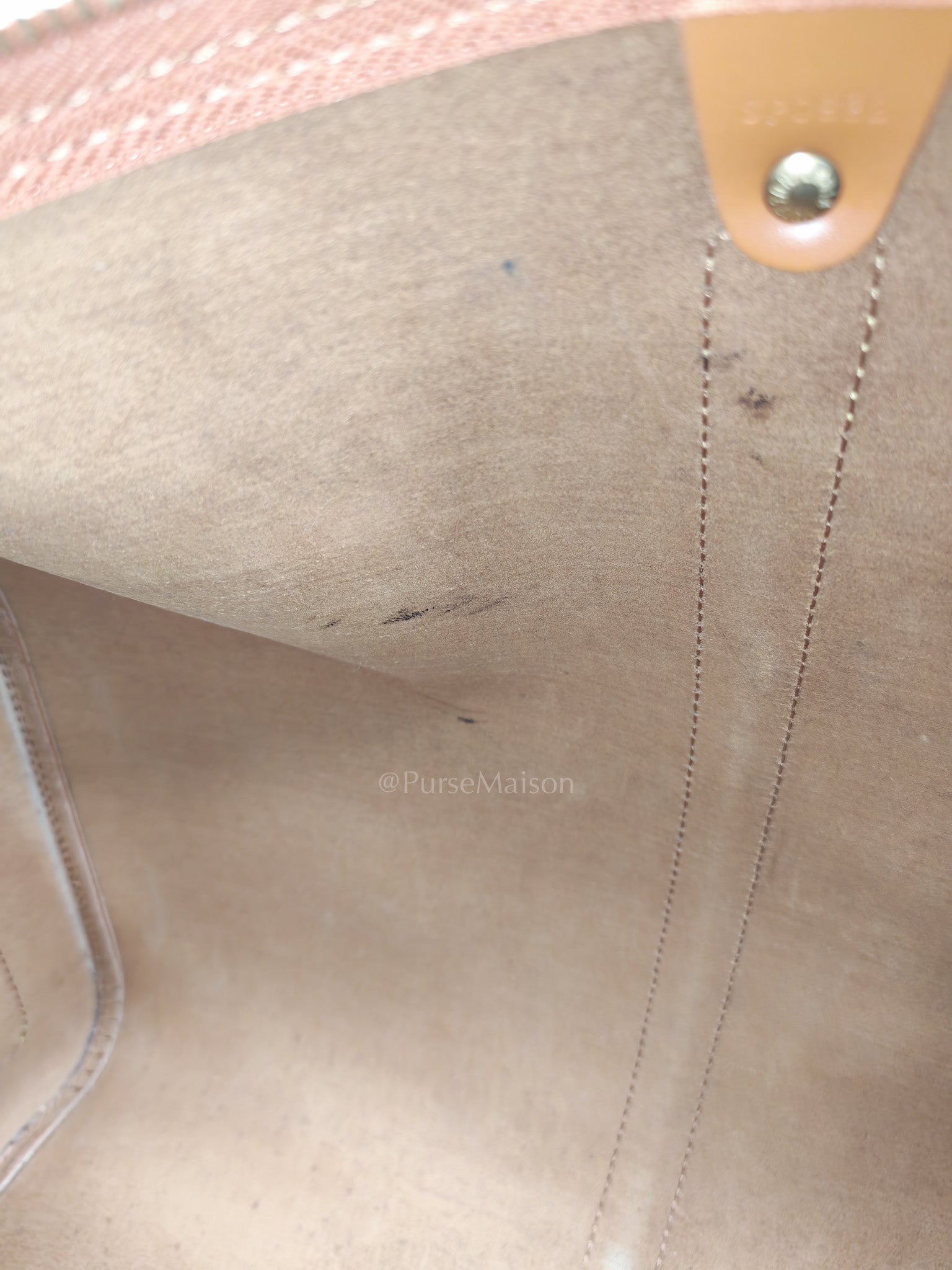 Keepall 50 Duffle Bag in Brown Epi Leather | Purse Maison Luxury Bags Shop